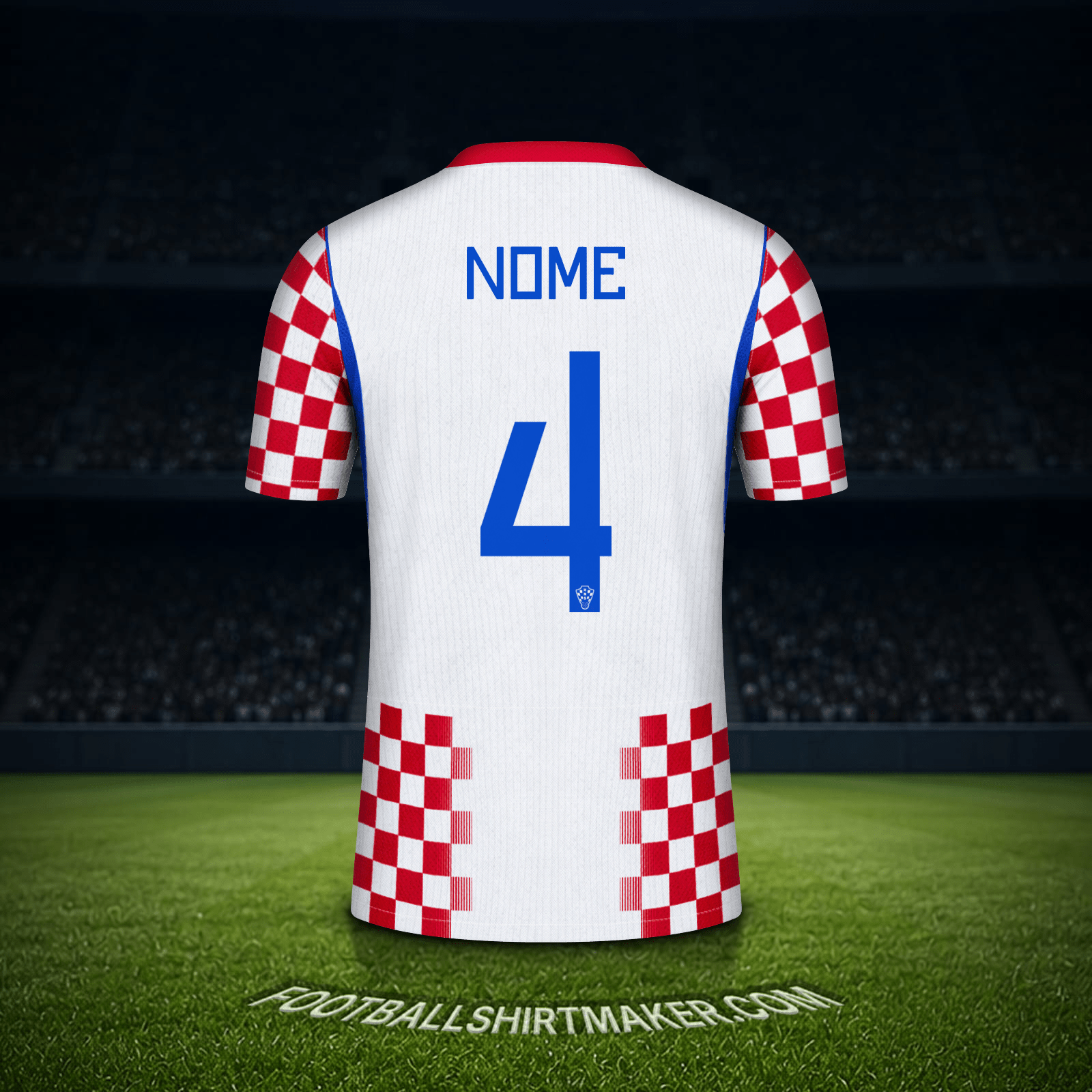 Camisa Croácia Copa do Mundo 2026 -  nome - 4