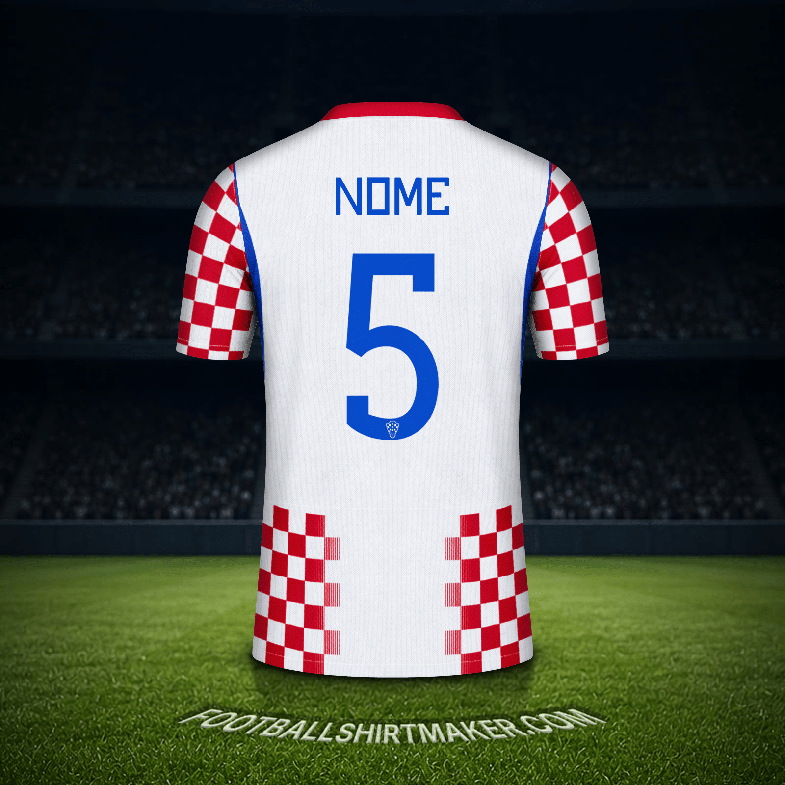 Camisa Croácia Copa do Mundo 2026 -  nome - 5