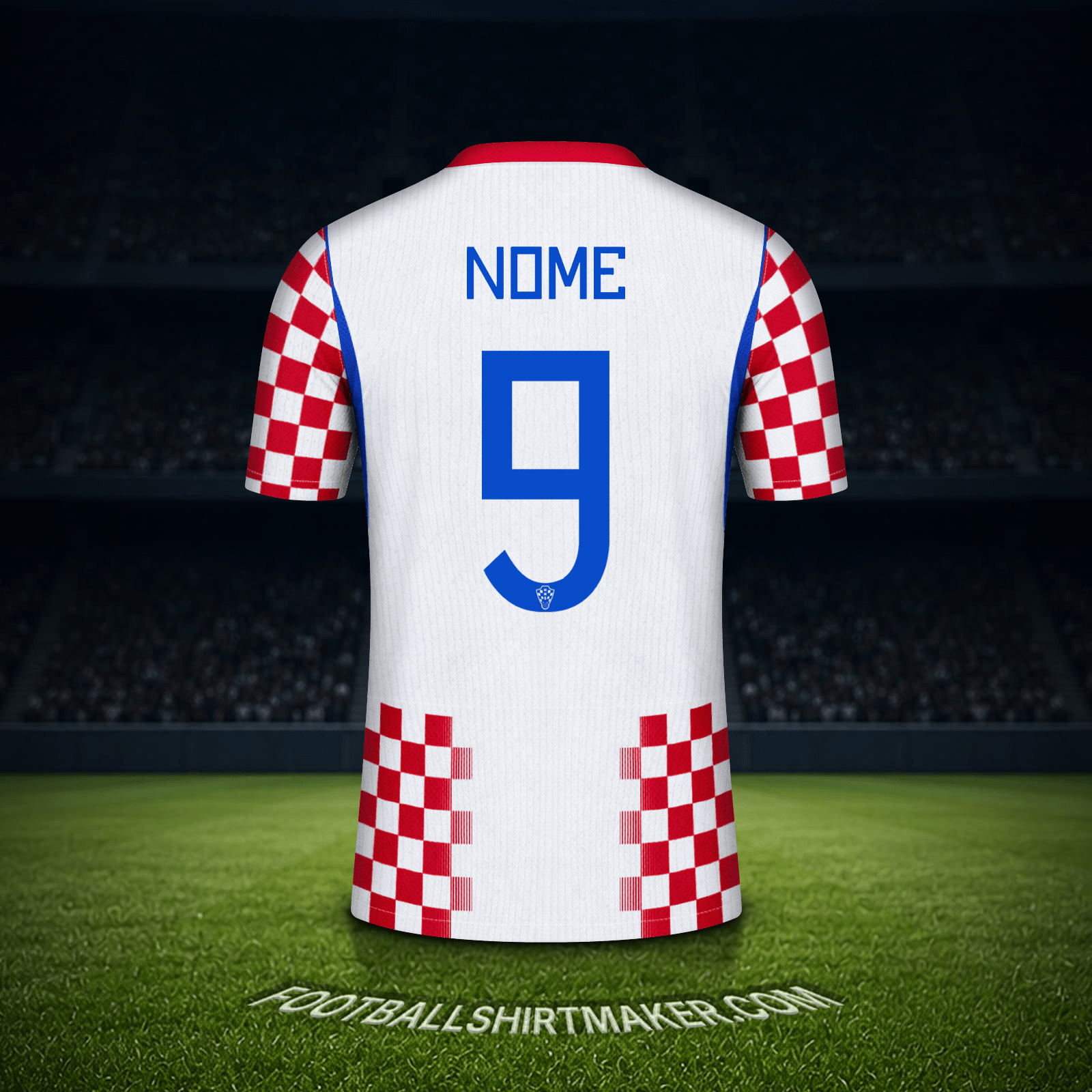 Camisa Croácia Copa do Mundo 2026 -  nome - 9