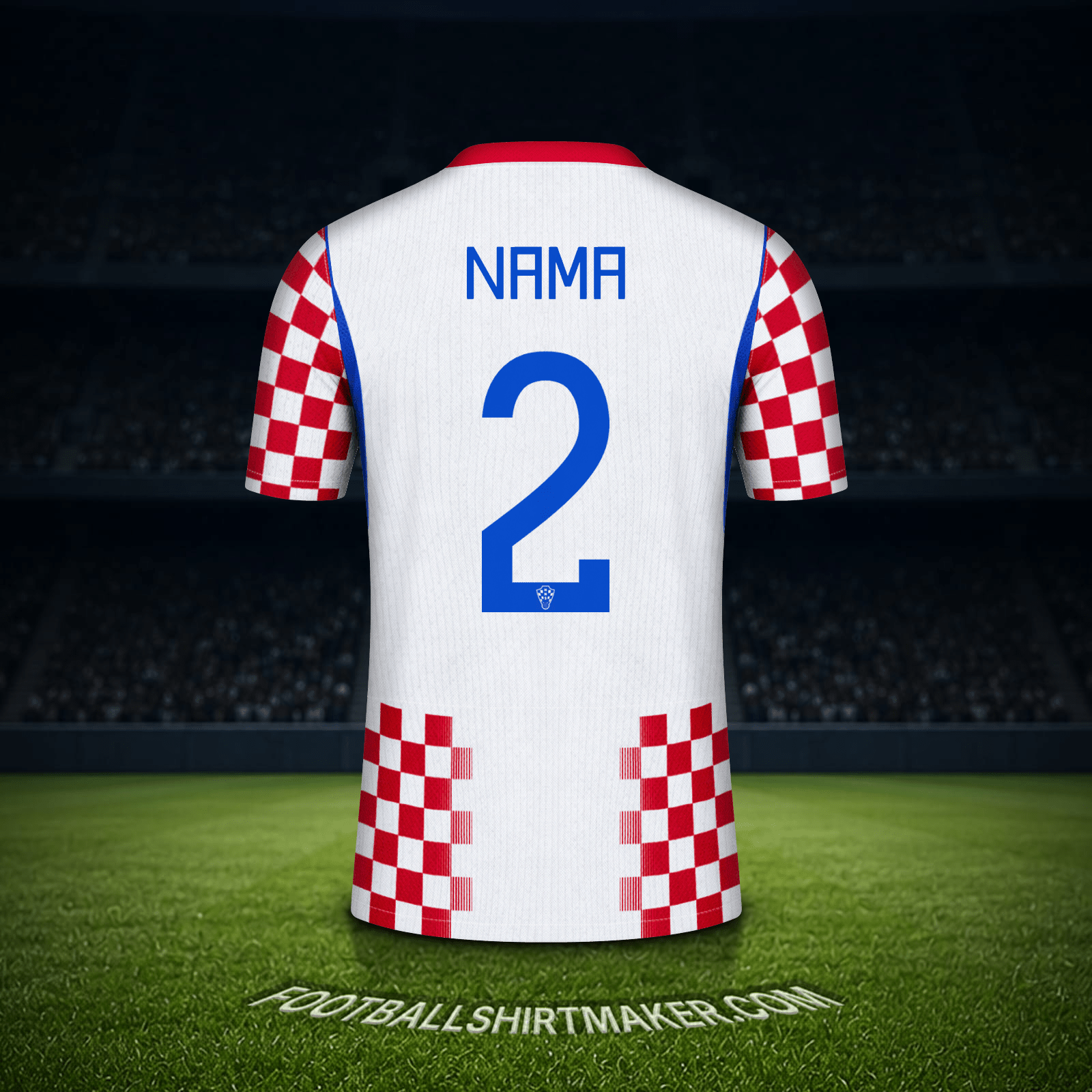 Jersey Kroasia Piala Dunia 2026 -  nama - 2