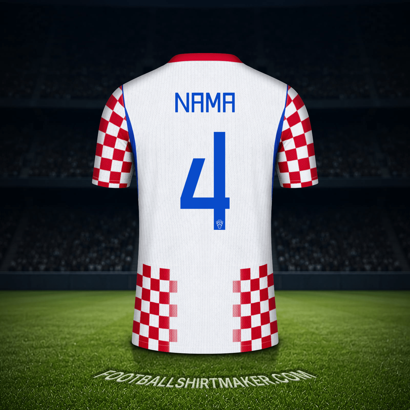 Jersey Kroasia Piala Dunia 2026 -  nama - 4
