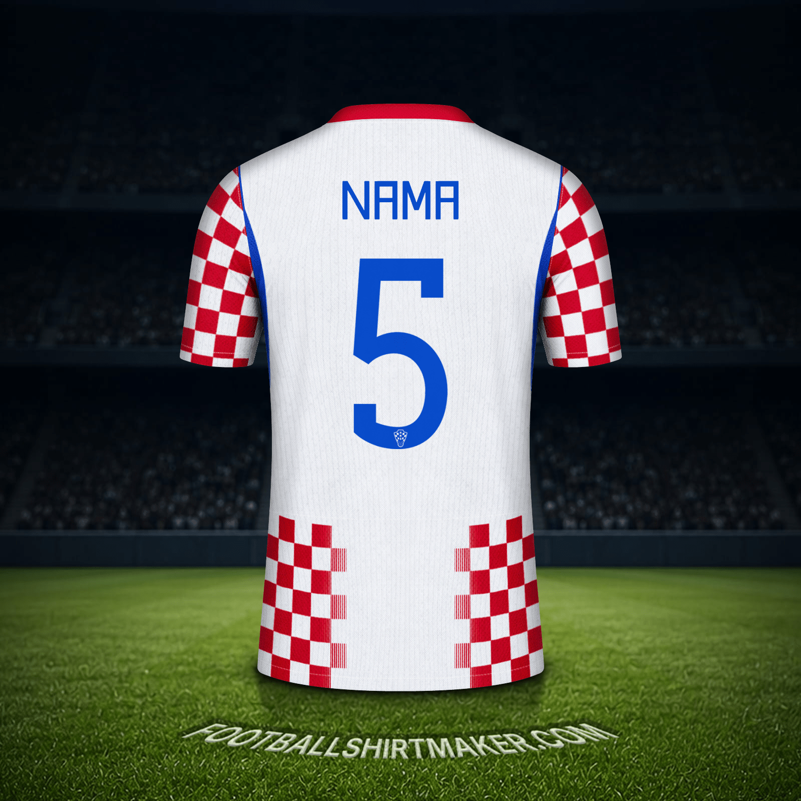 Jersey Kroasia Piala Dunia 2026 -  nama - 5