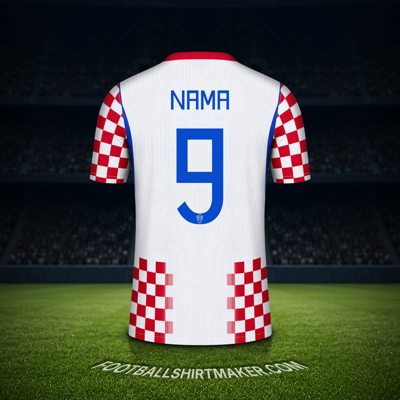 Jersey Kroasia Piala Dunia 2026 -  nama - 9