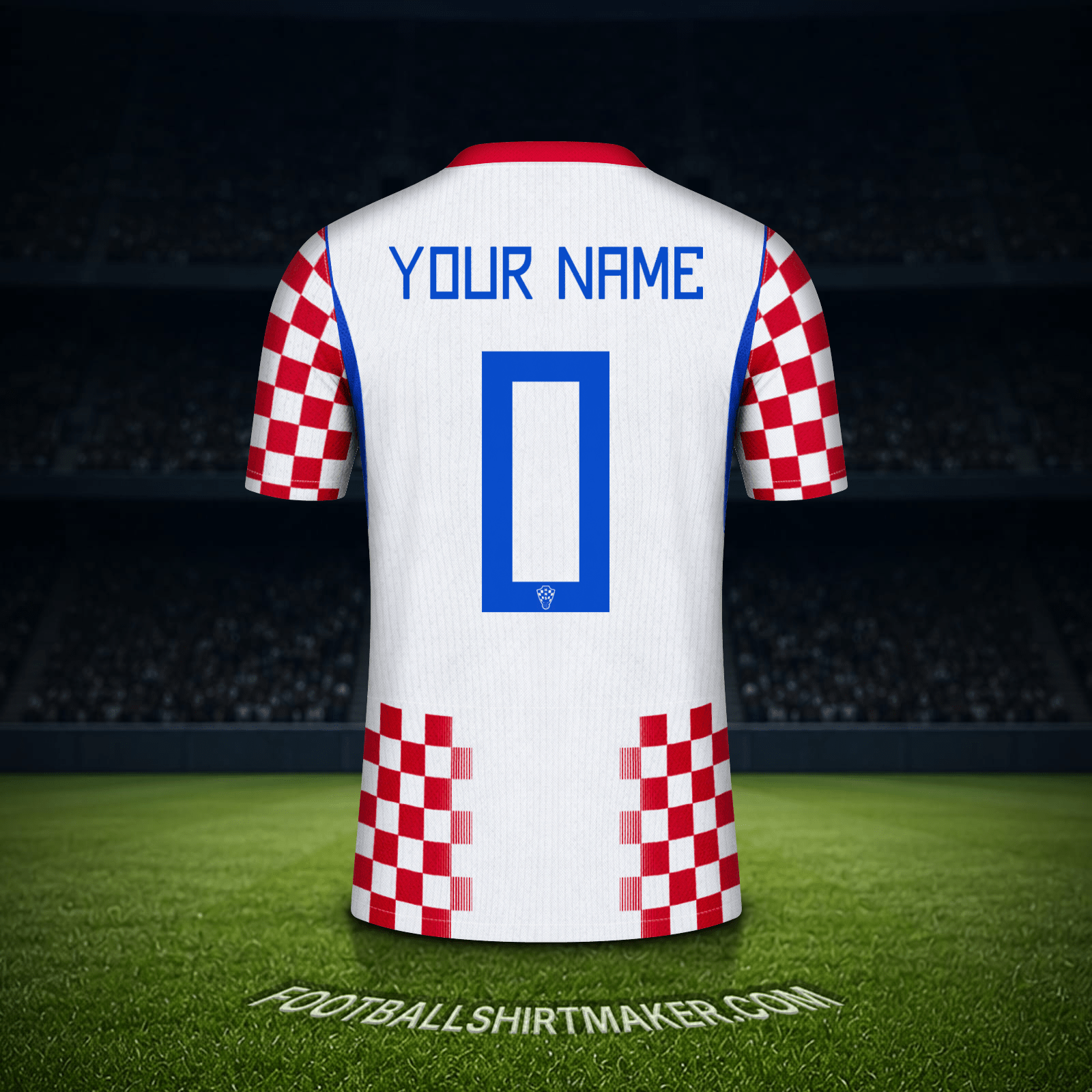 Jersey Croatia World Cup 2026 -  your name - 0