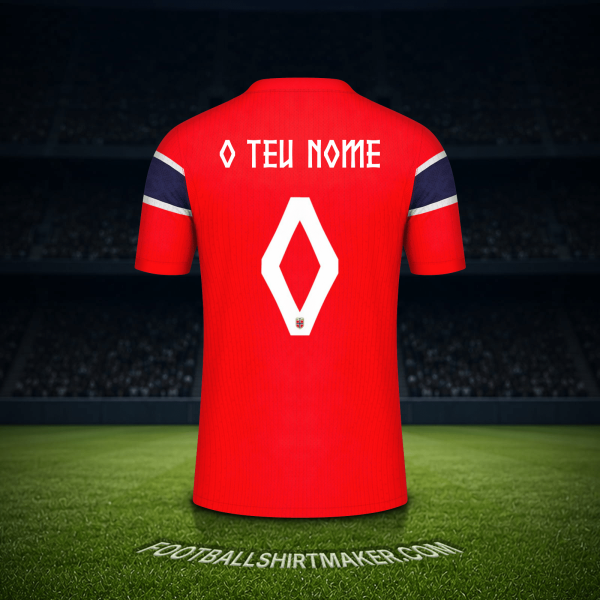 Camisola Noruega Copa do Mundo 2026 -  o teu nome - 0