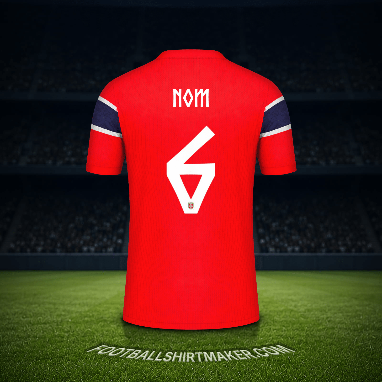 Maillot Norvège Coupe du monde 2026 -  nom - 6