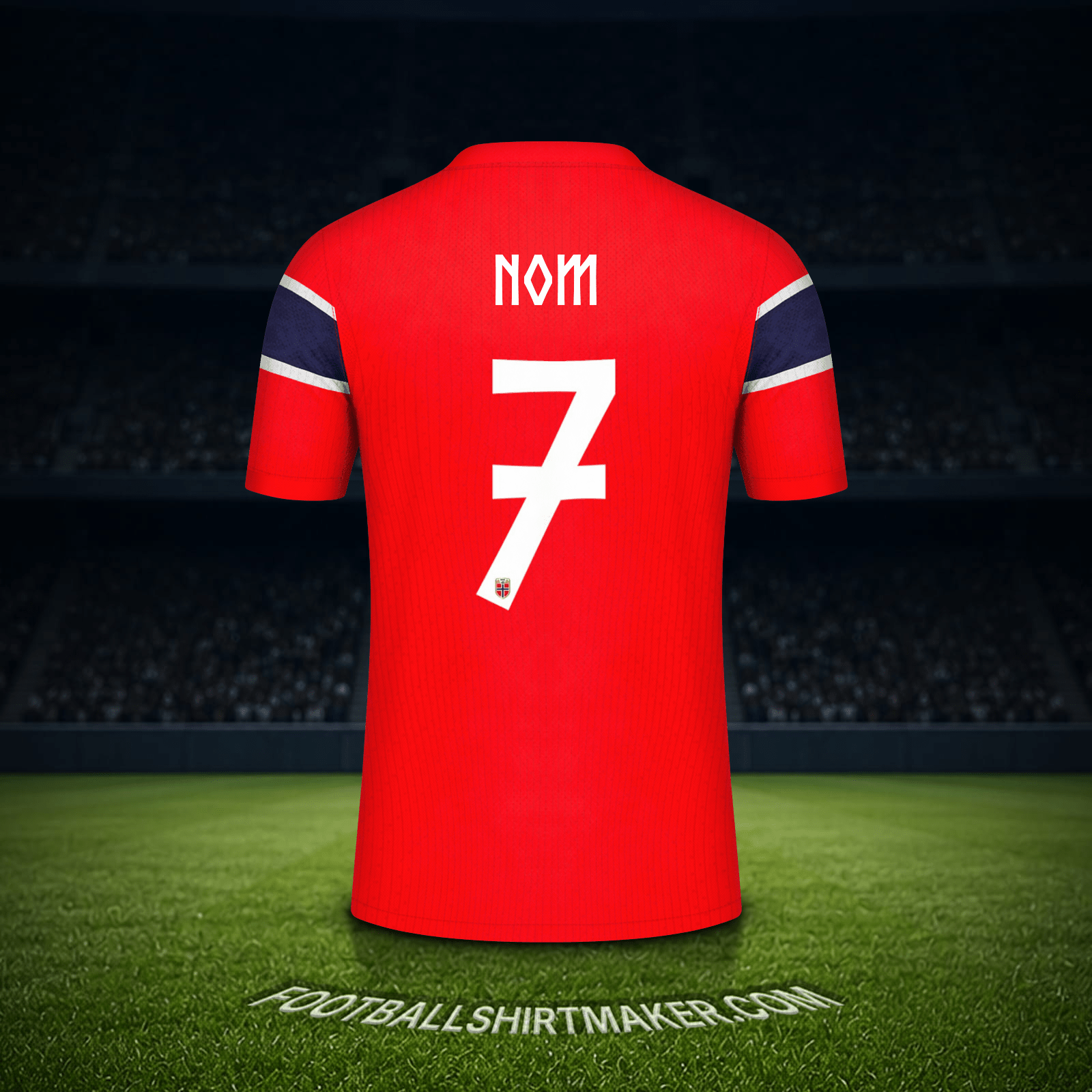 Maillot Norvège Coupe du monde 2026 -  nom - 7