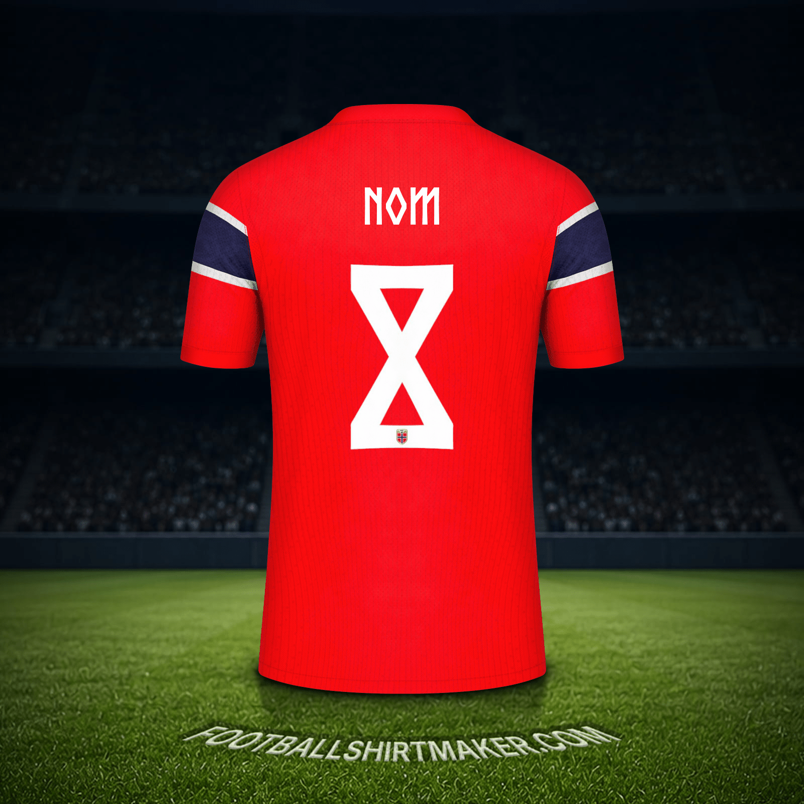 Maillot Norvège Coupe du monde 2026 -  nom - 8