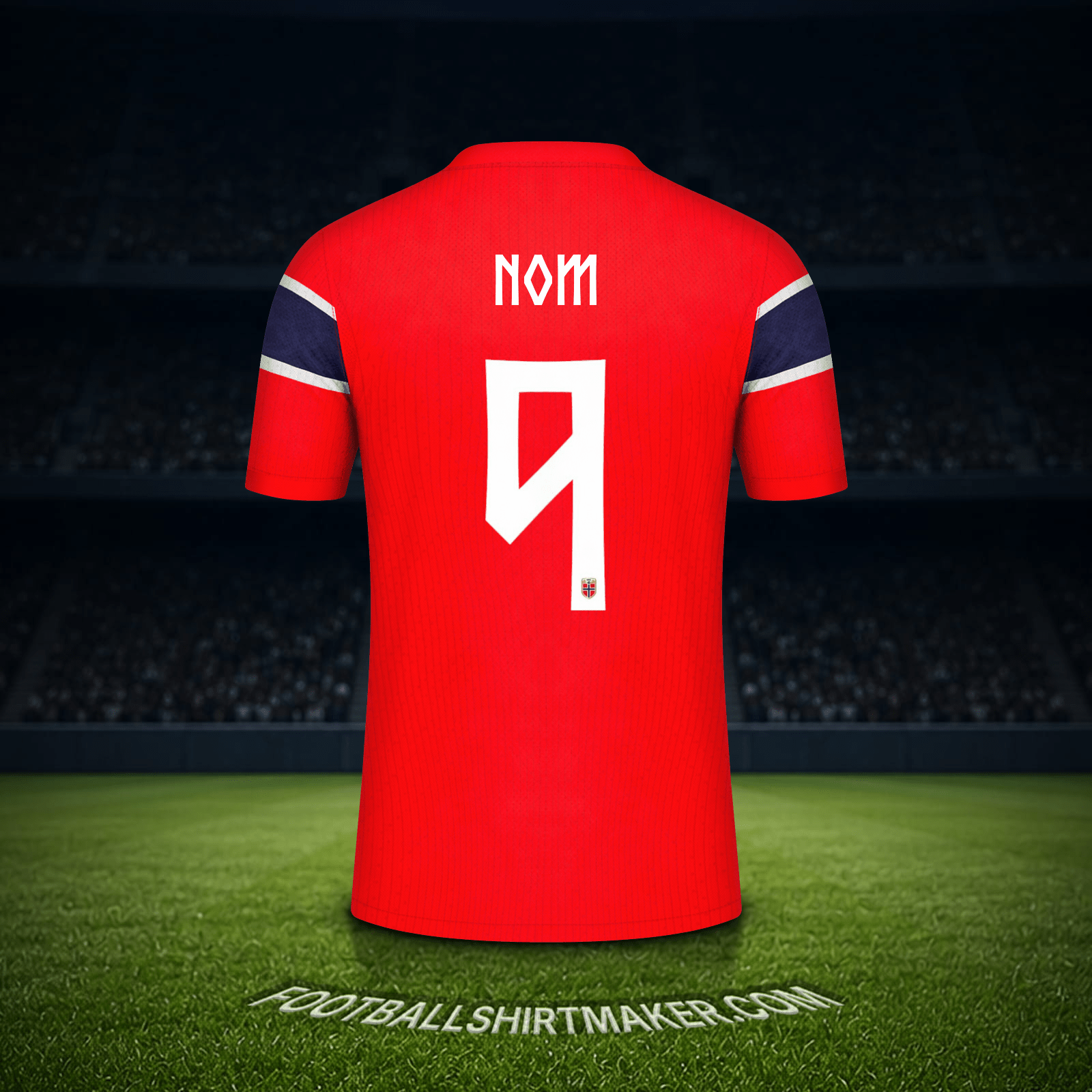 Maillot Norvège Coupe du monde 2026 -  nom - 9