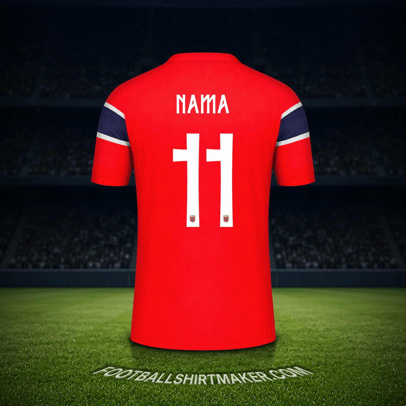 Jersey Norwegia Piala Dunia 2026 -  nama - 11