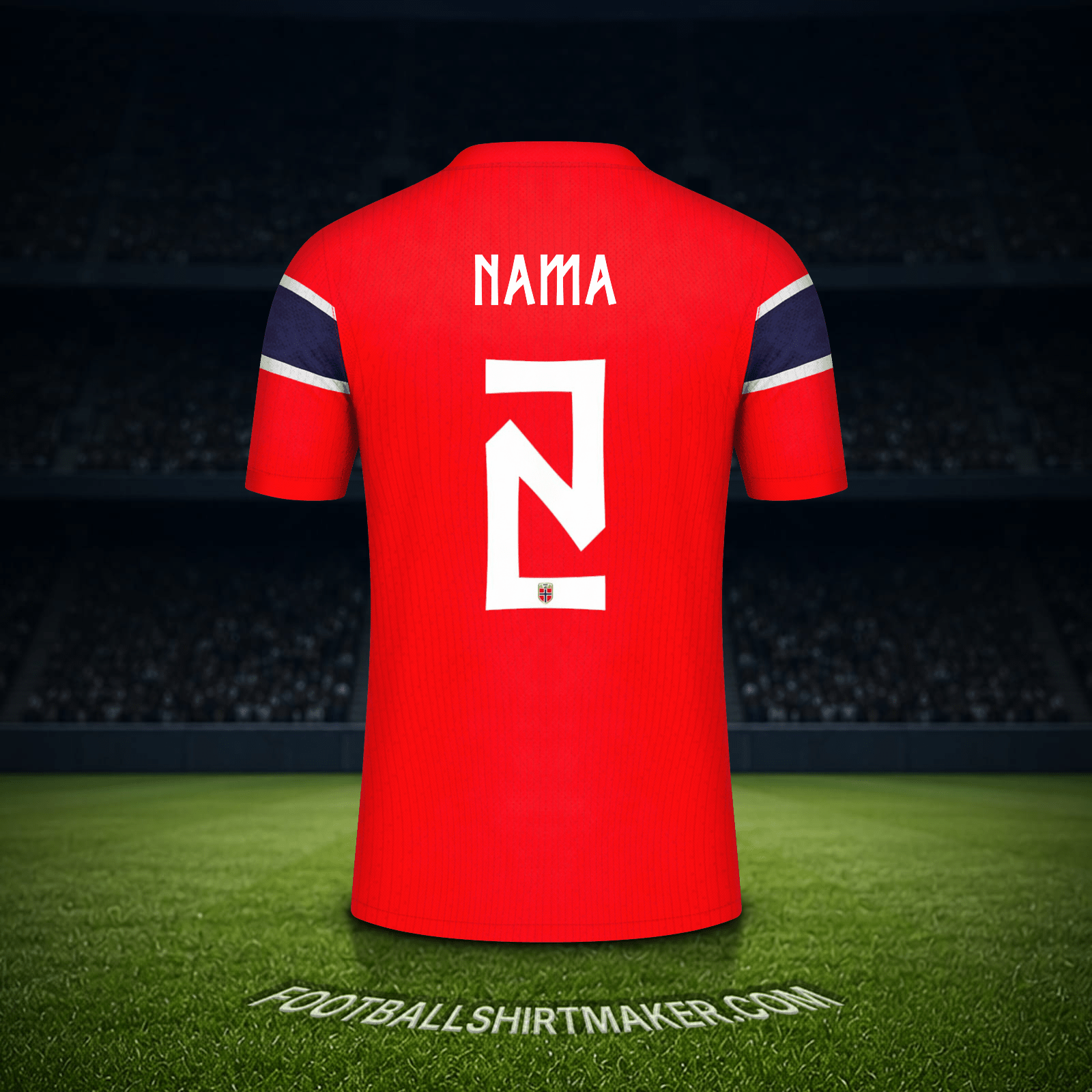 Jersey Norwegia Piala Dunia 2026 -  nama - 2