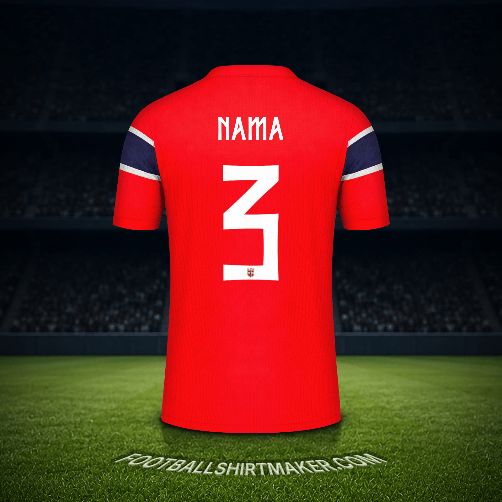 Jersey Norwegia Piala Dunia 2026 -  nama - 3
