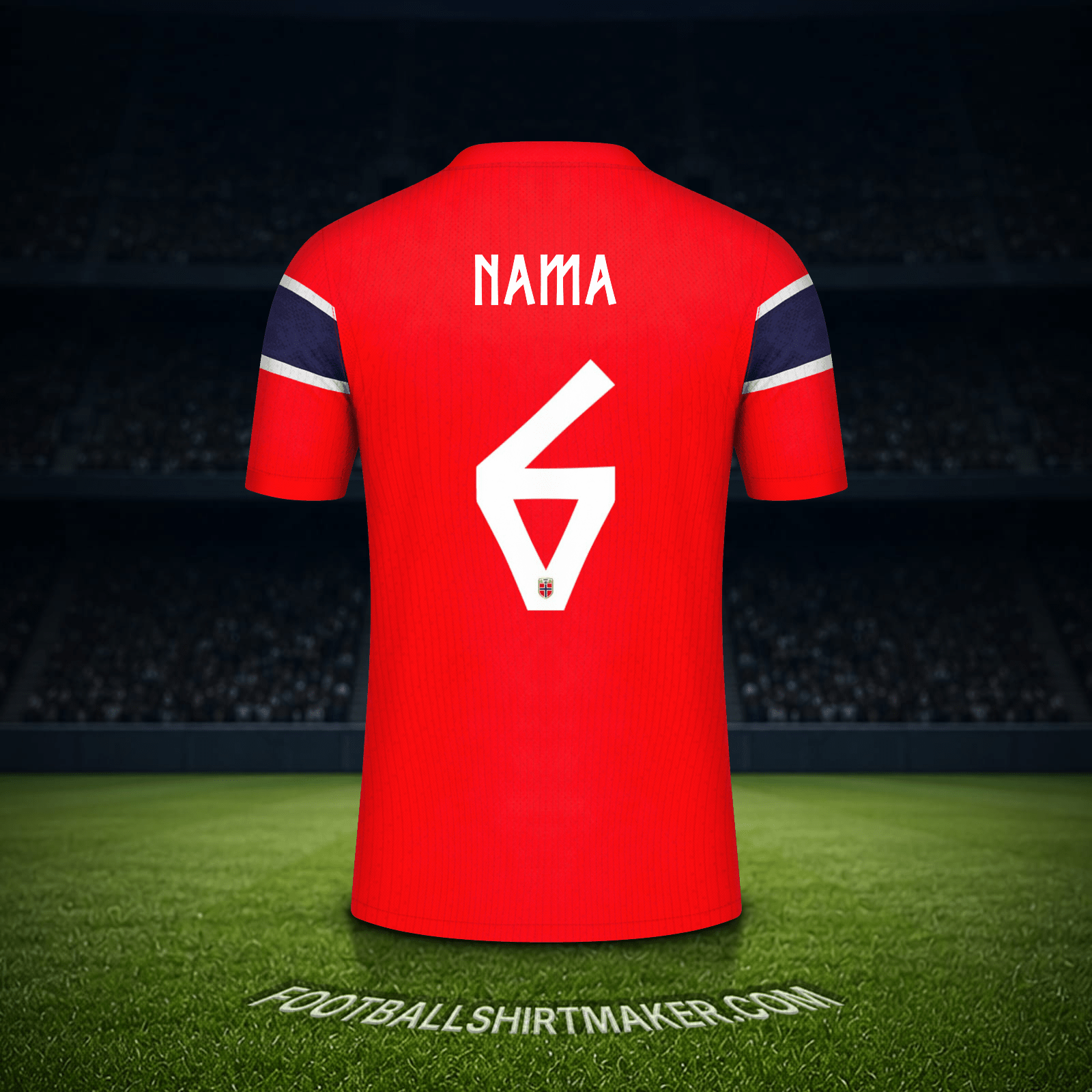 Jersey Norwegia Piala Dunia 2026 -  nama - 6