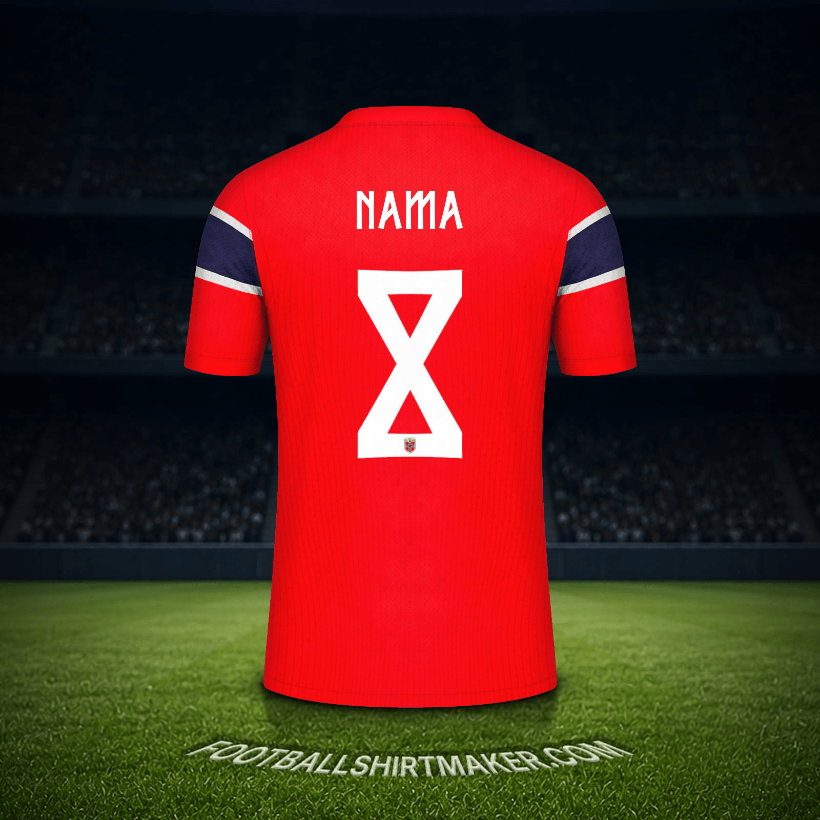 Jersey Norwegia Piala Dunia 2026 -  nama - 8