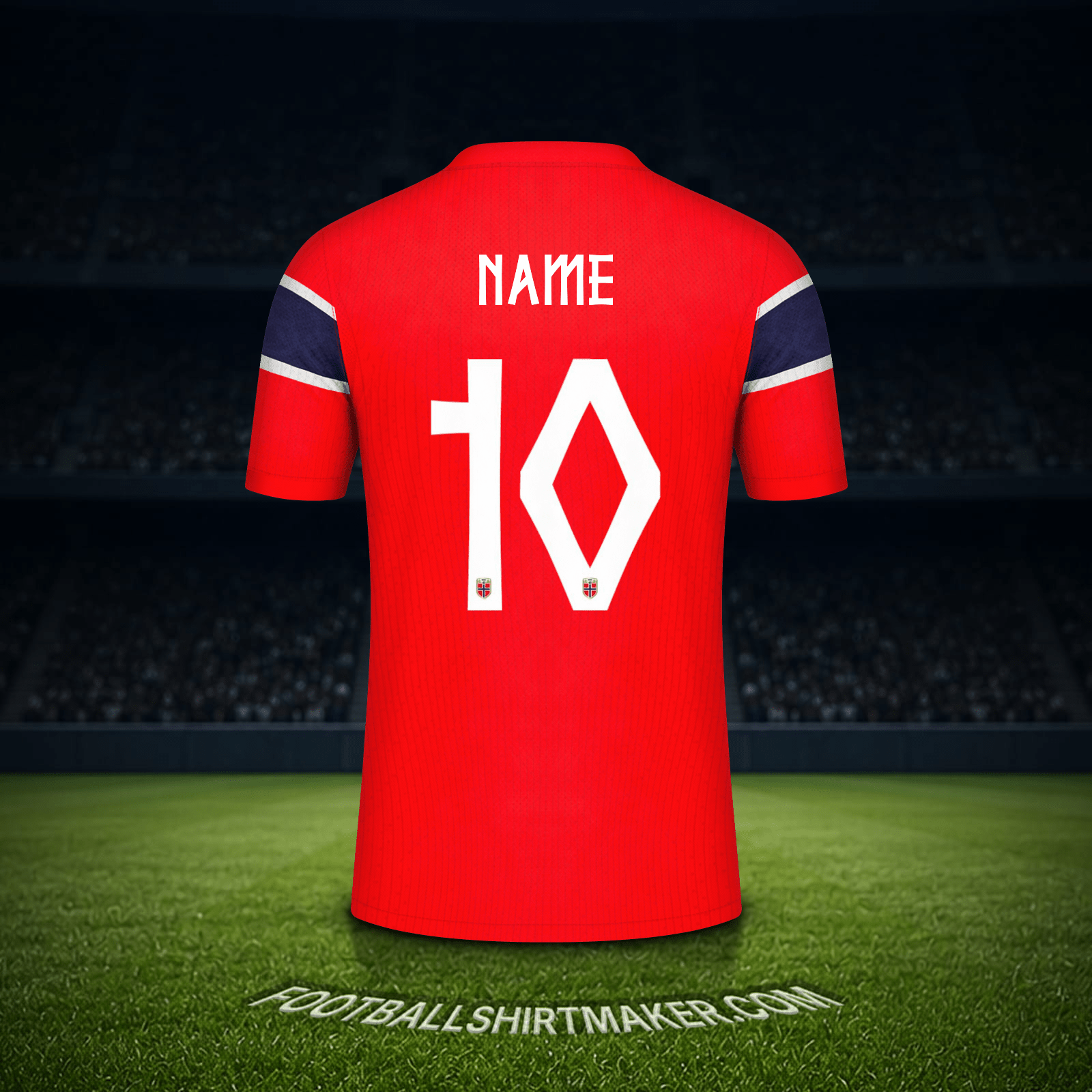 Shirt Norway World Cup 2026 -  name - 10