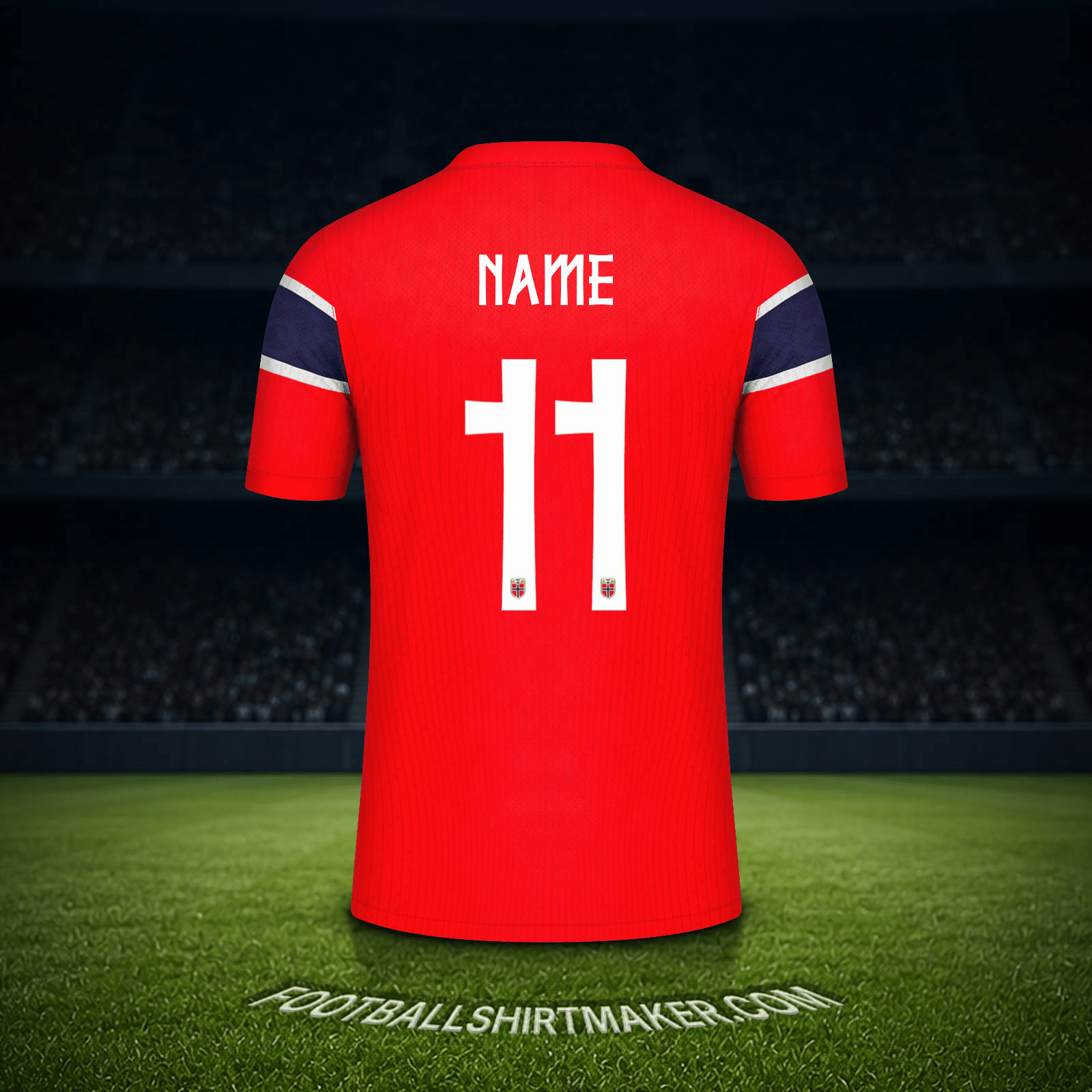 Jersey Norway World Cup 2026 -  name - 11