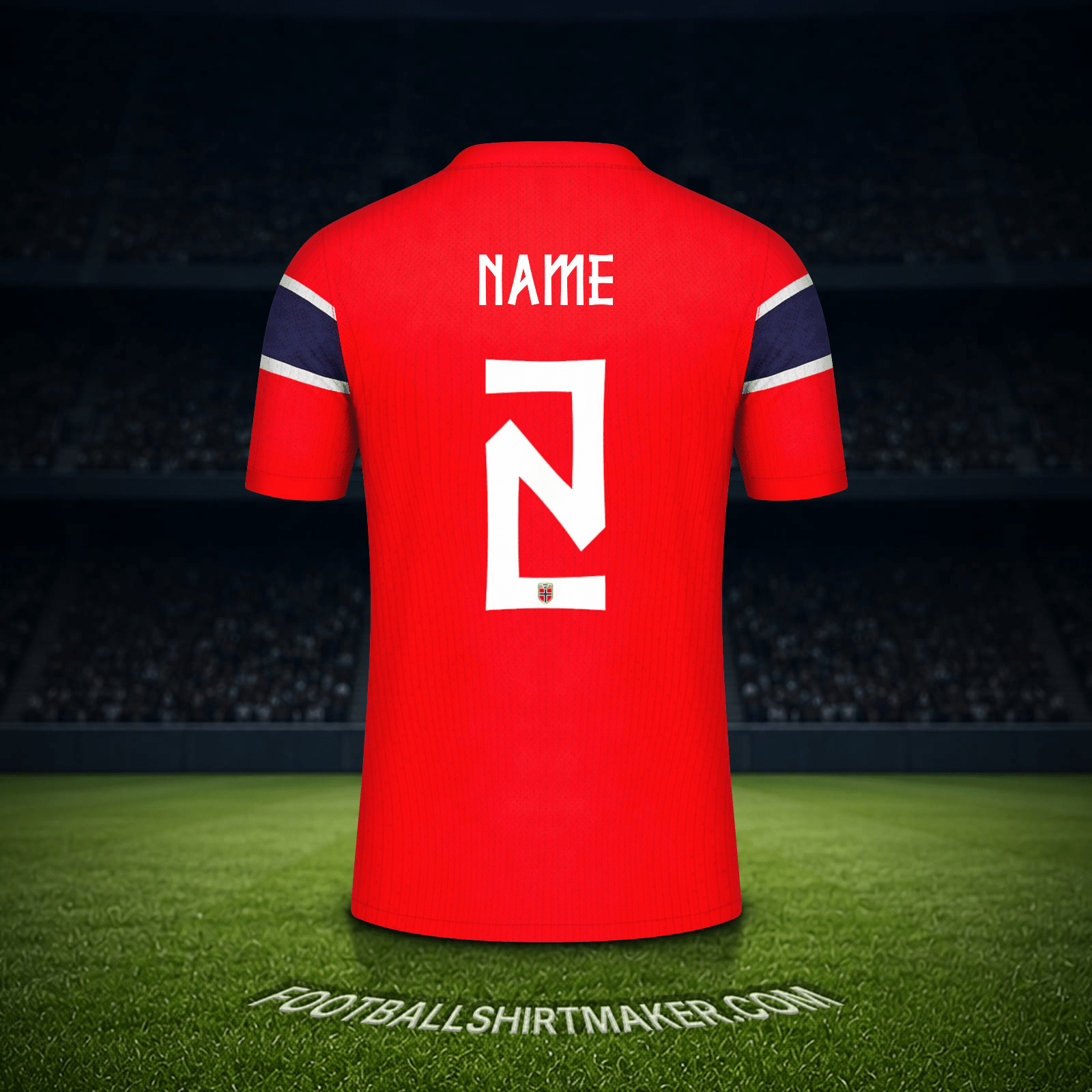 Shirt Norway World Cup 2026 -  name - 2