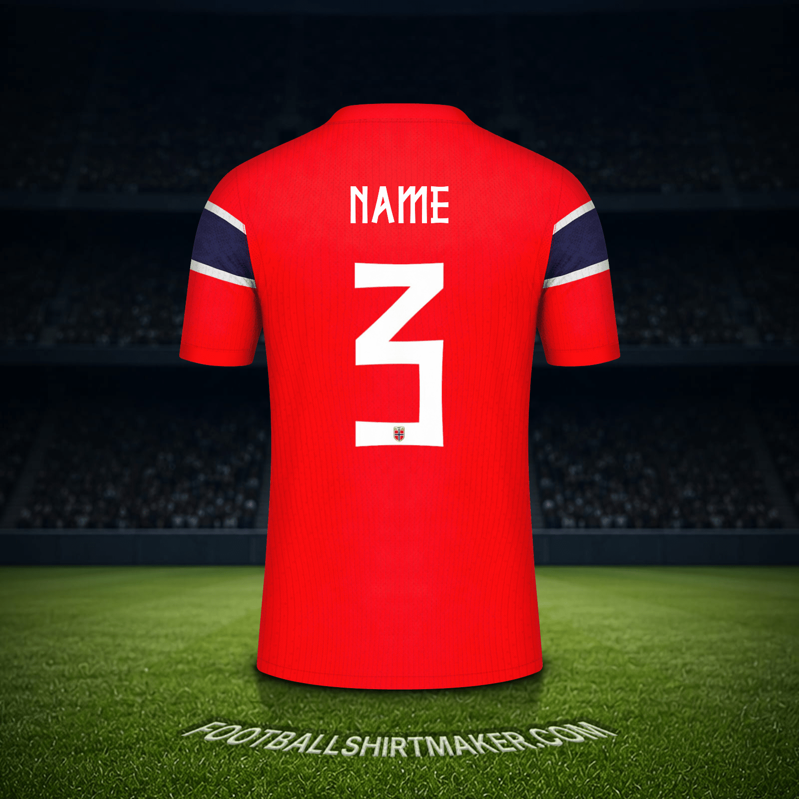 Jersey Norway World Cup 2026 -  name - 3