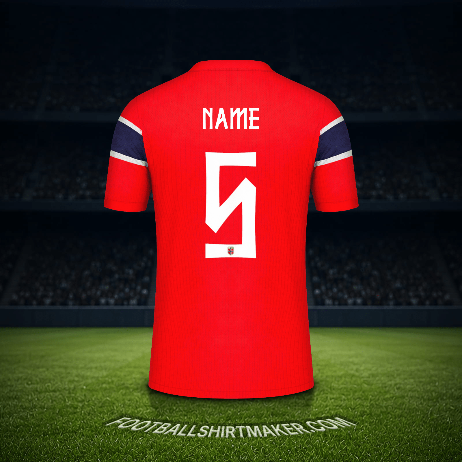 Shirt Norway World Cup 2026 -  name - 5