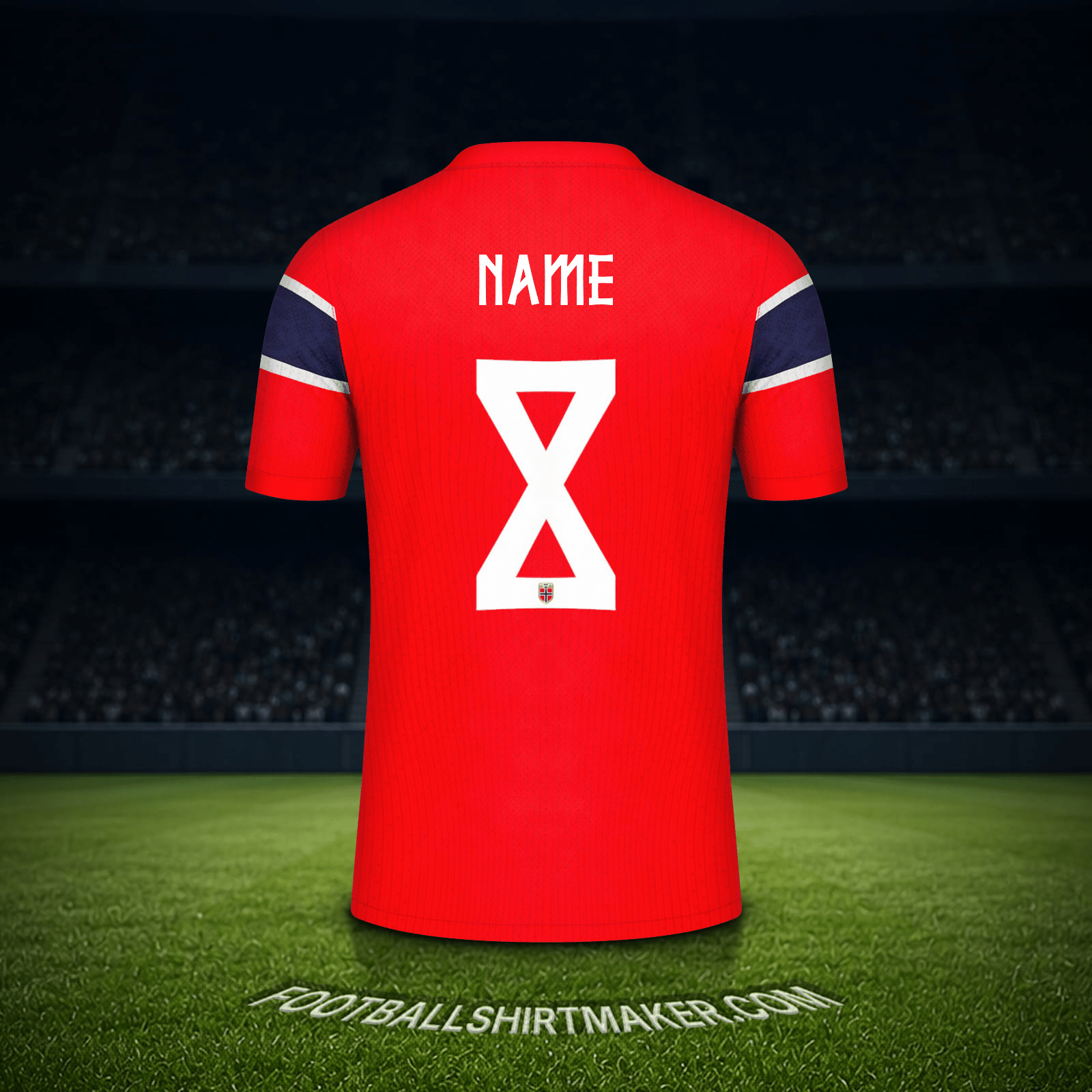 Shirt Norway World Cup 2026 -  name - 8