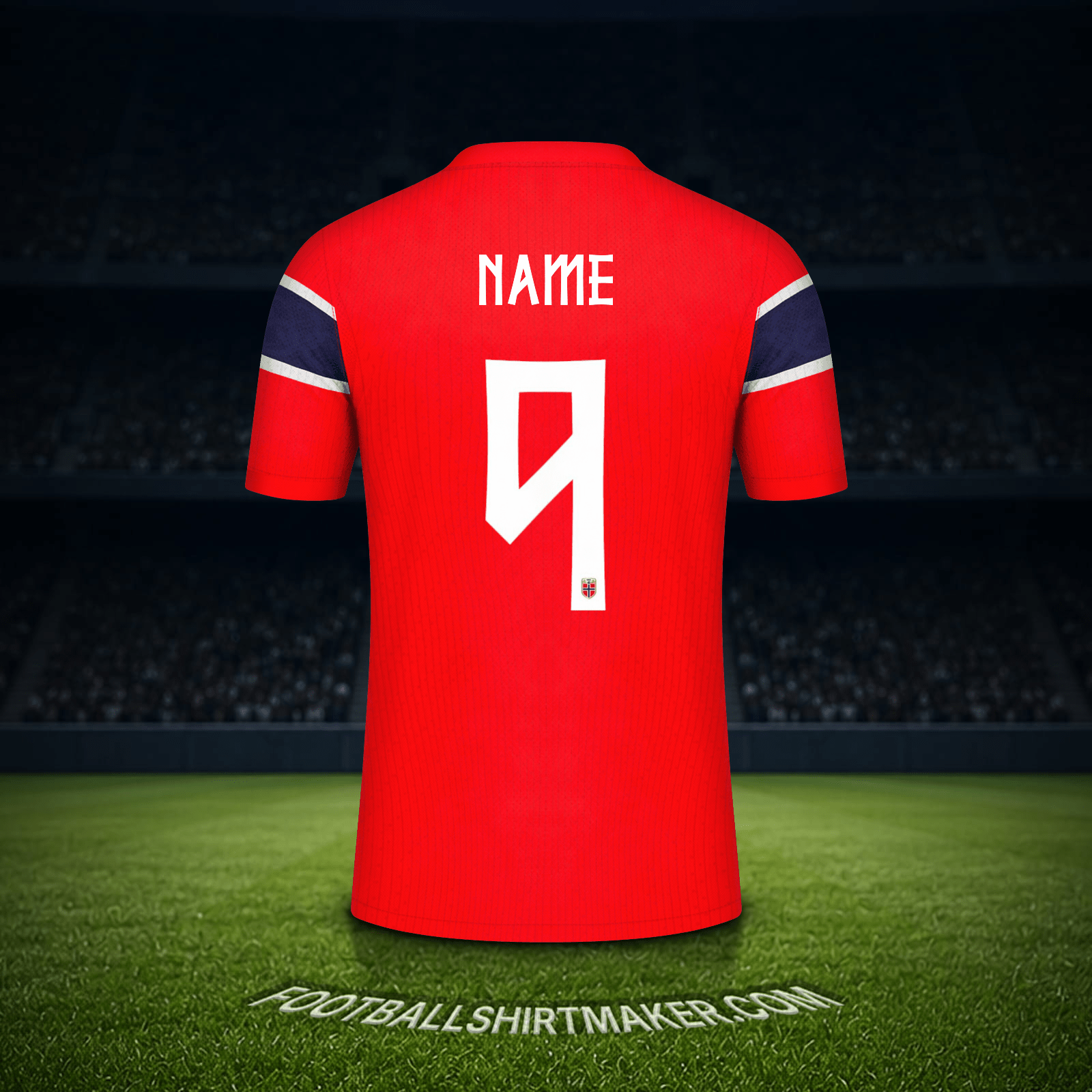 Shirt Norway World Cup 2026 -  name - 9