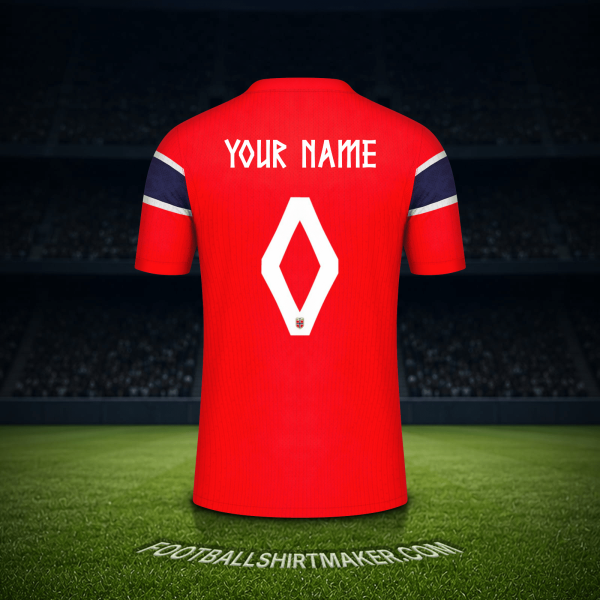 Jersey Norway World Cup 2026 -  your name - 0
