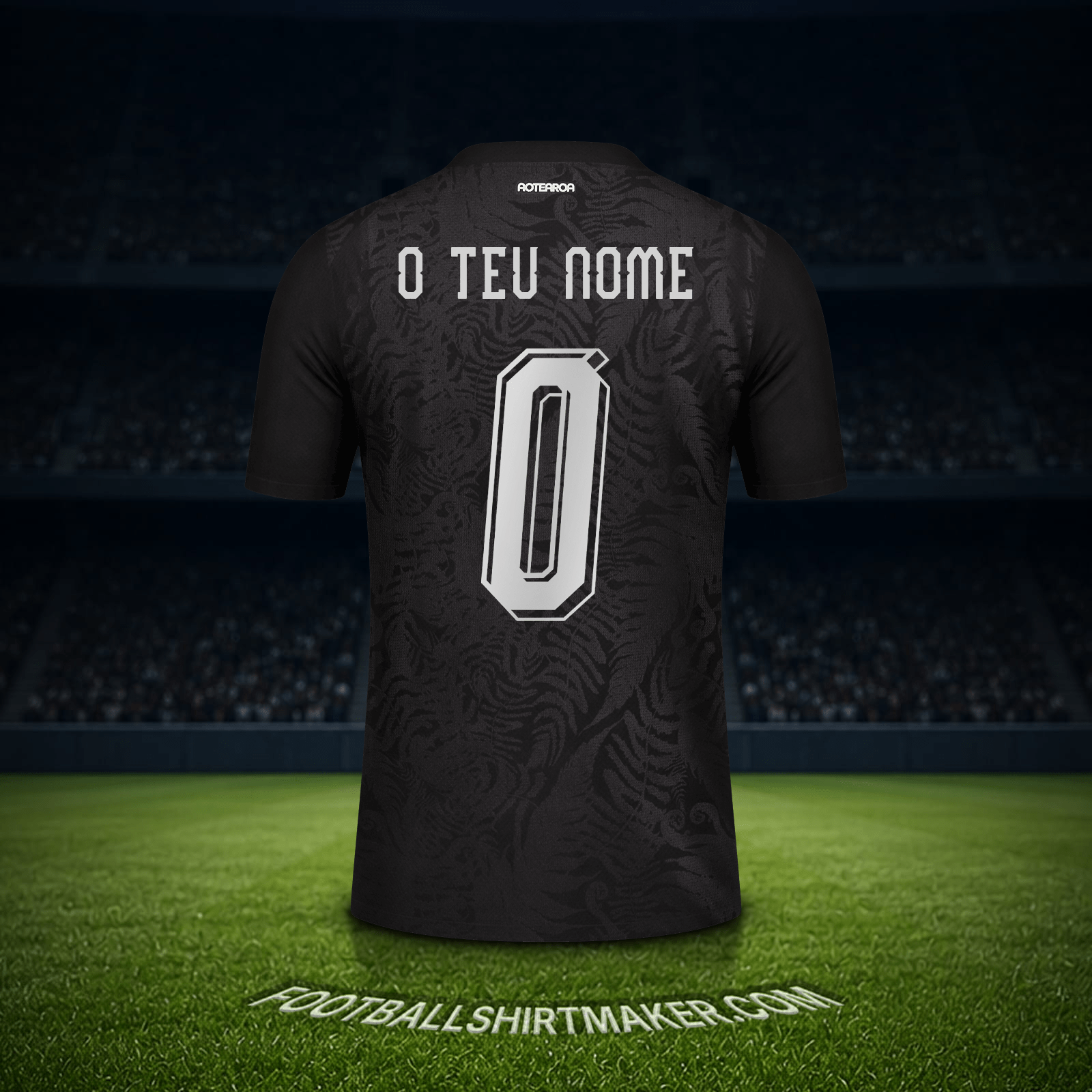 Camisola Nova Zelândia Copa do Mundo 2026 -  o teu nome - 0