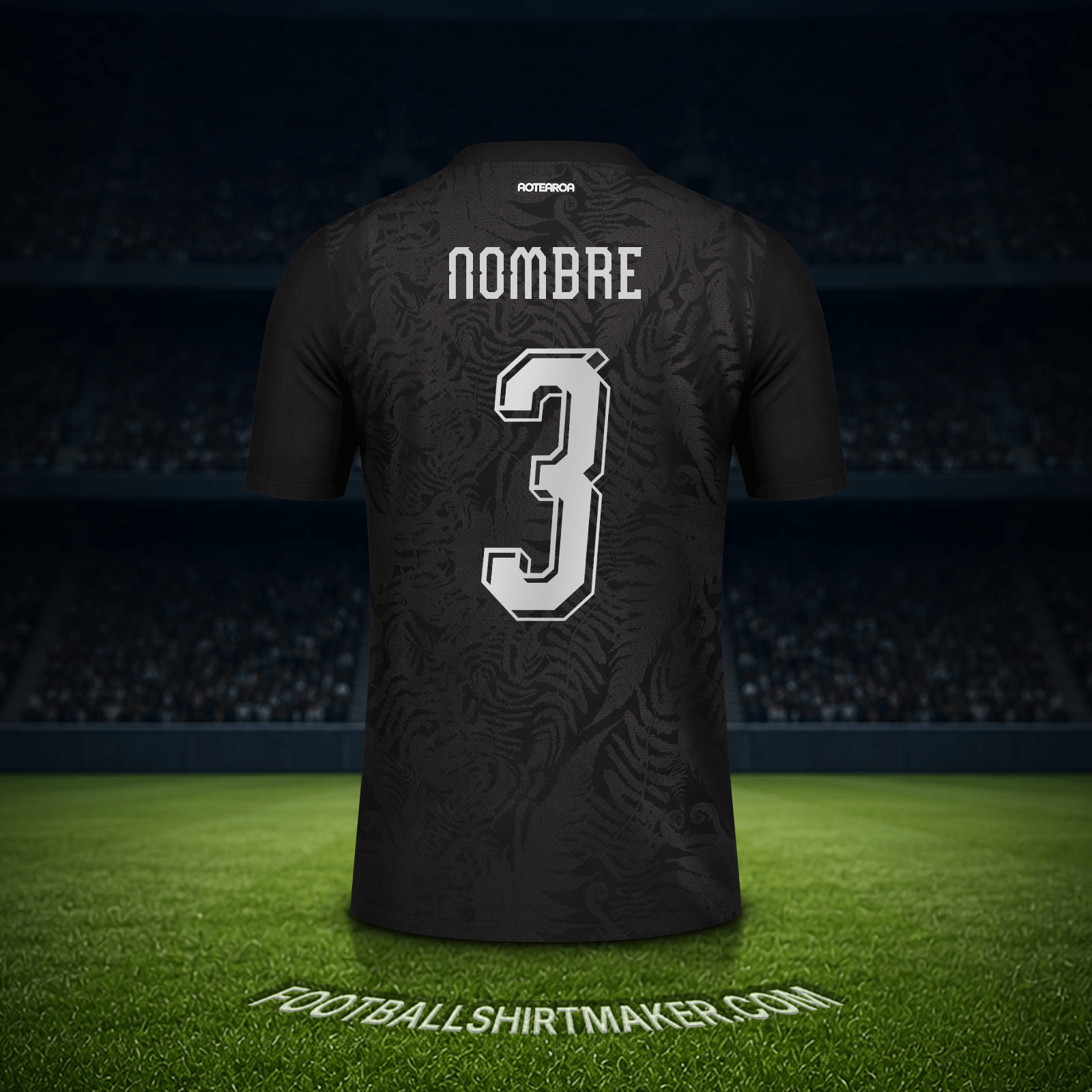 Jersey Nueva Zelanda Mundial 2026 -  nombre - 3