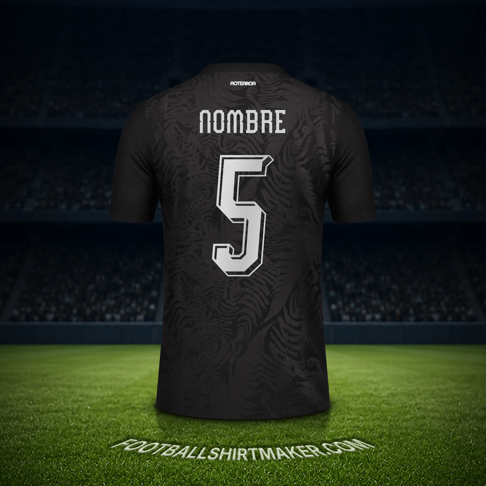 Jersey Nueva Zelanda Mundial 2026 -  nombre - 5