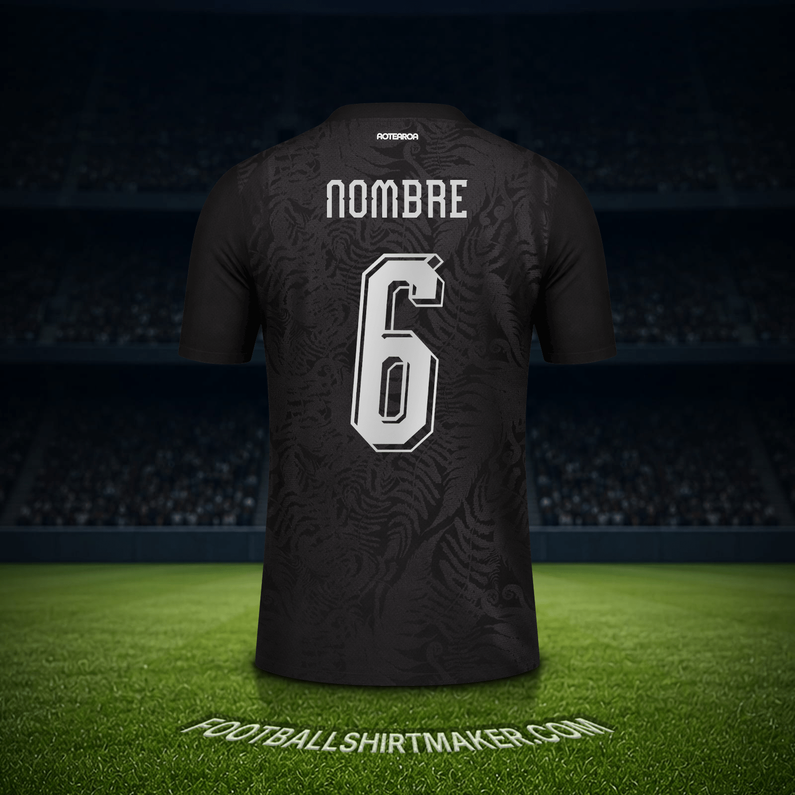 Jersey Nueva Zelanda Mundial 2026 -  nombre - 6