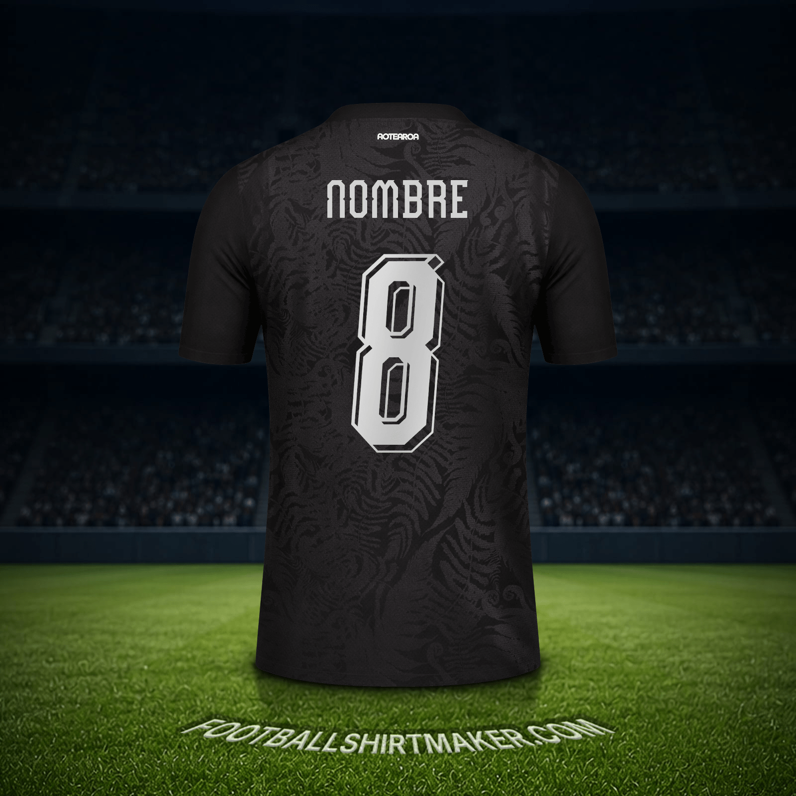 Camiseta Nueva Zelanda Mundial 2026 -  nombre - 8