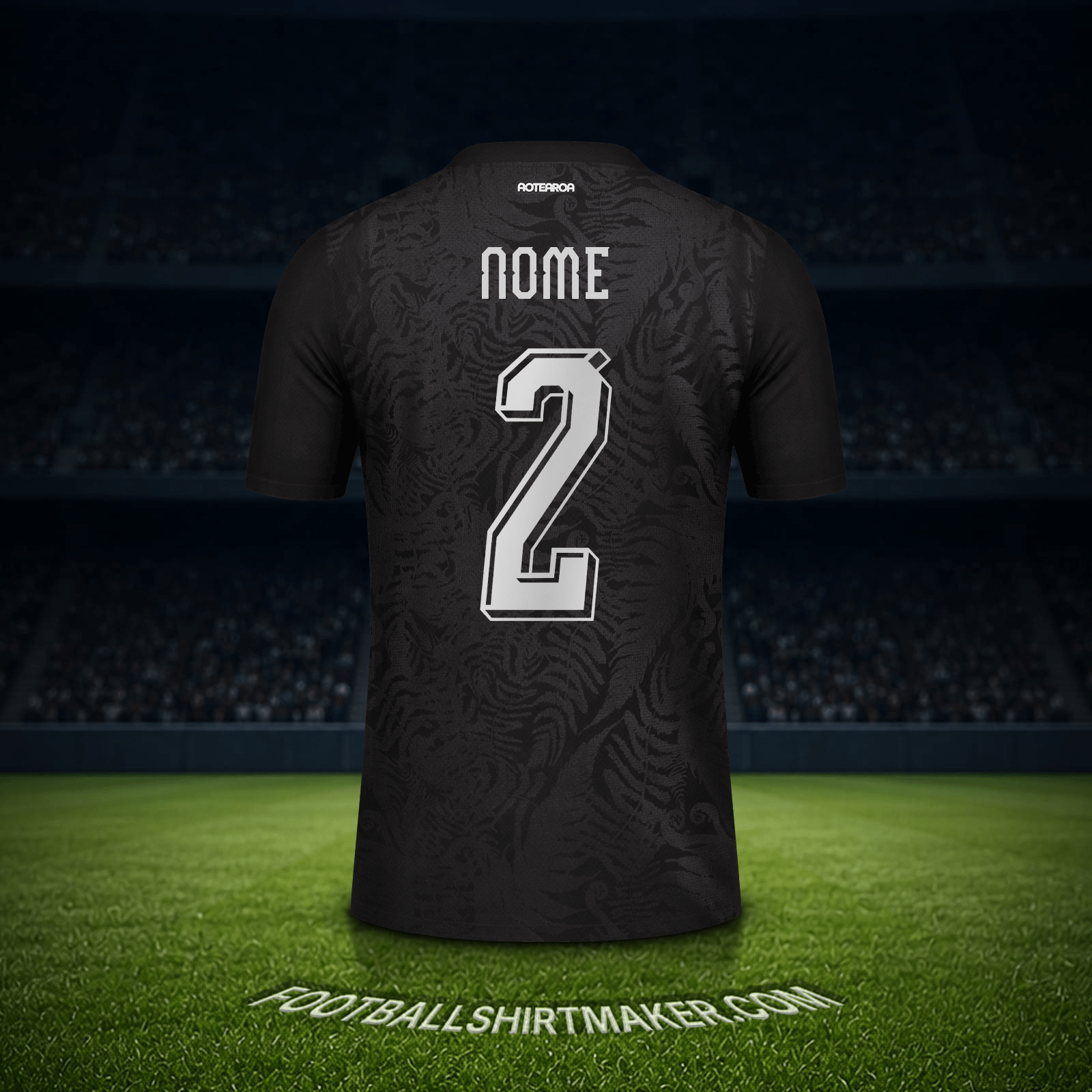 Camisa Nova Zelândia Copa do Mundo 2026 -  nome - 2