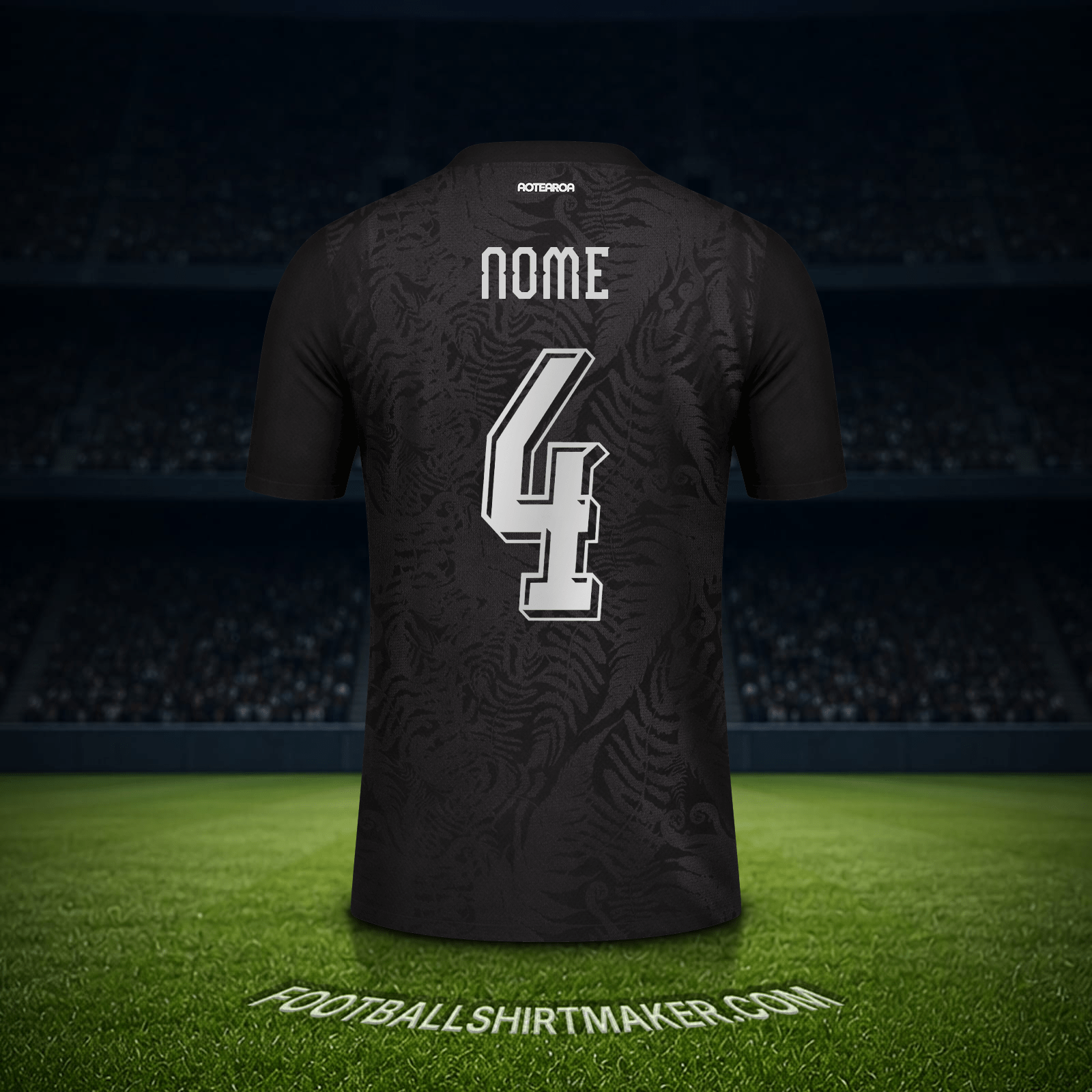 Camisola Nova Zelândia Copa do Mundo 2026 -  nome - 4