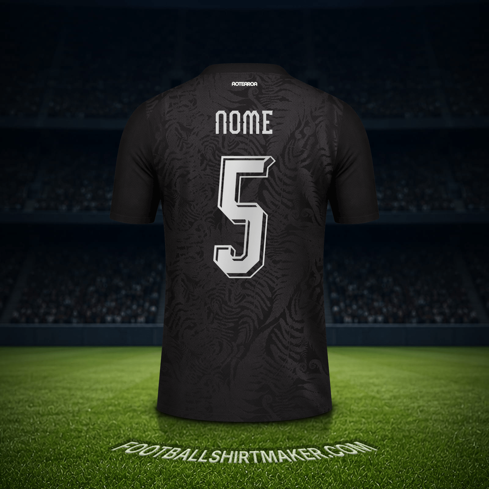 Camisa Nova Zelândia Copa do Mundo 2026 -  nome - 5