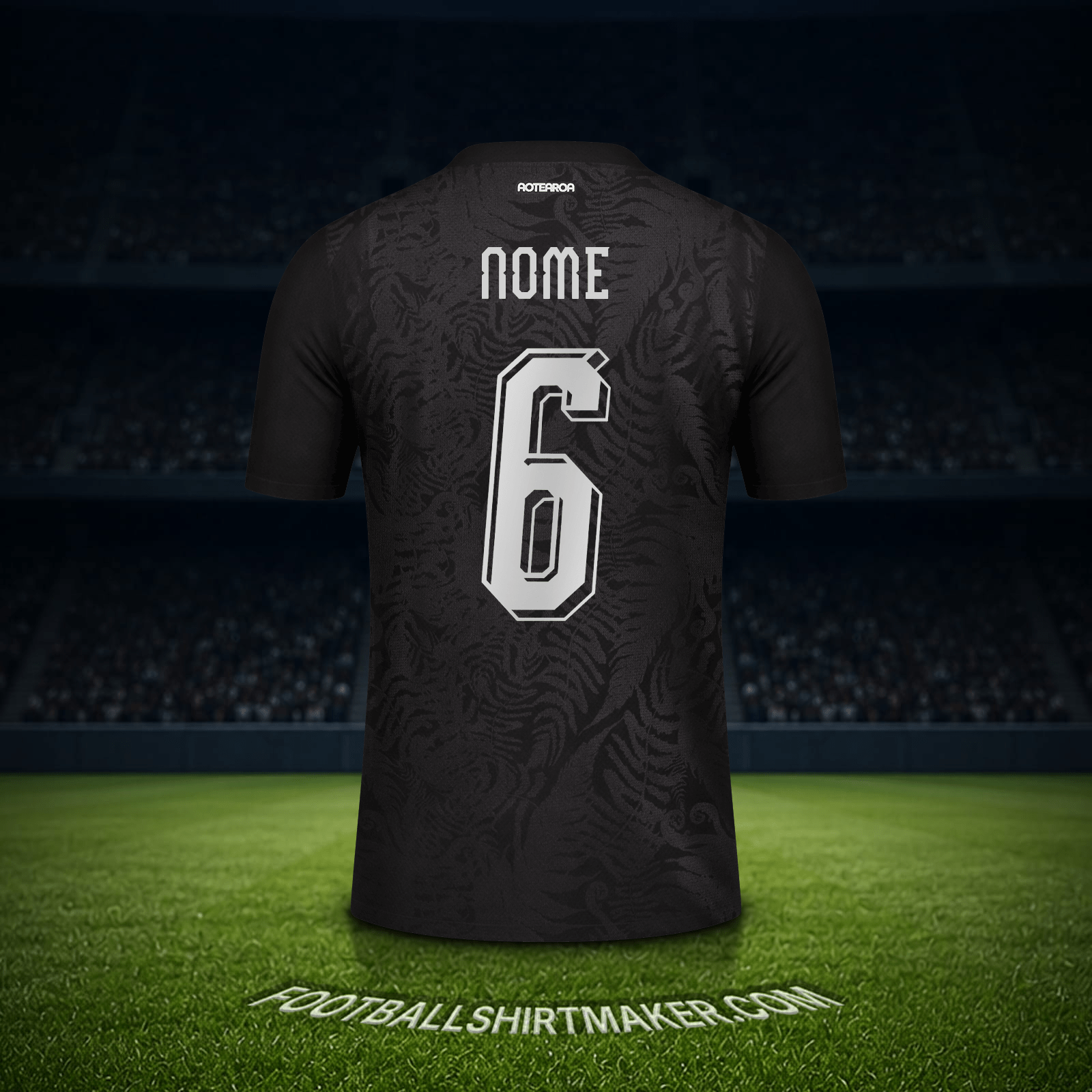 Camisa Nova Zelândia Copa do Mundo 2026 -  nome - 6