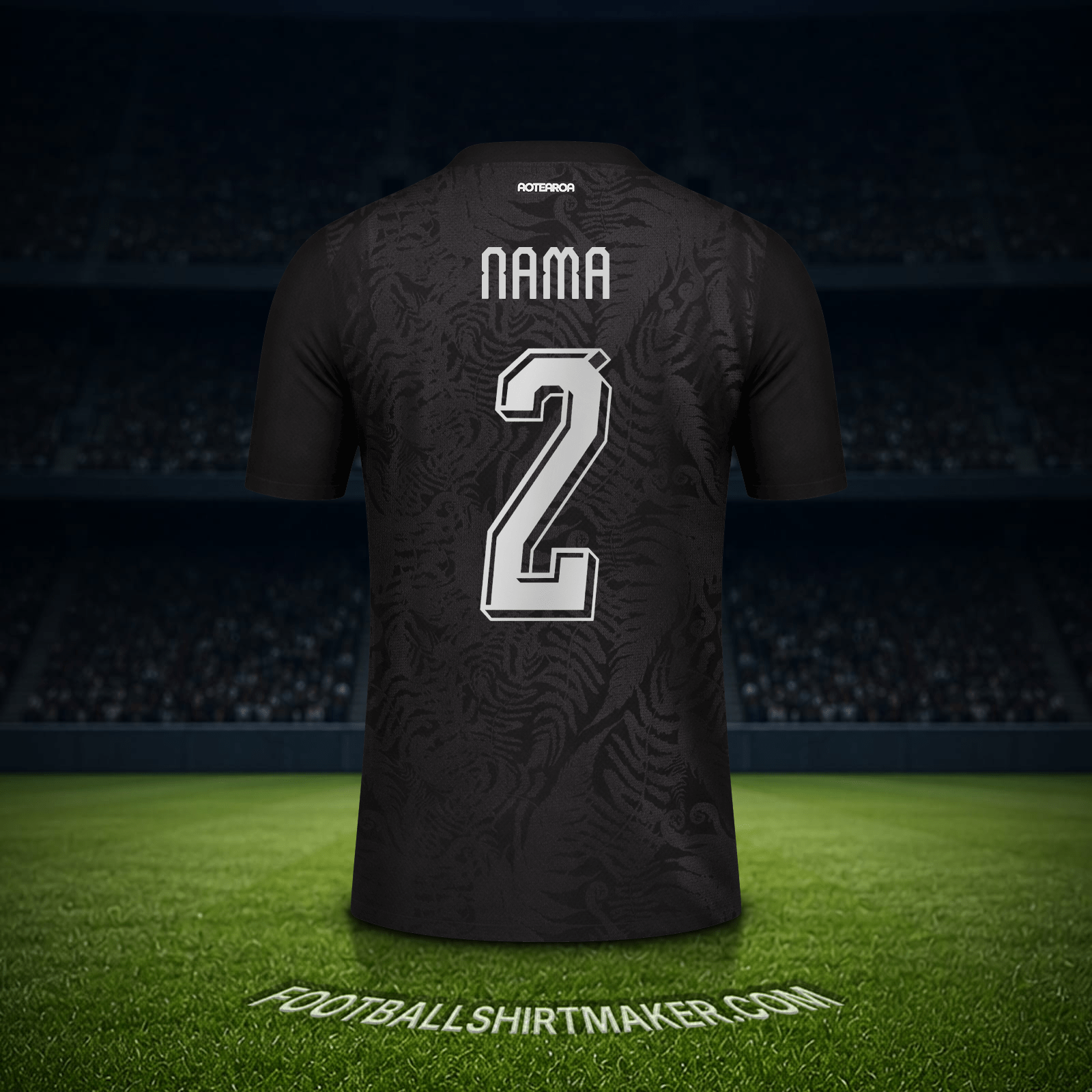 Jersey Selandia Baru Piala Dunia 2026 -  nama - 2