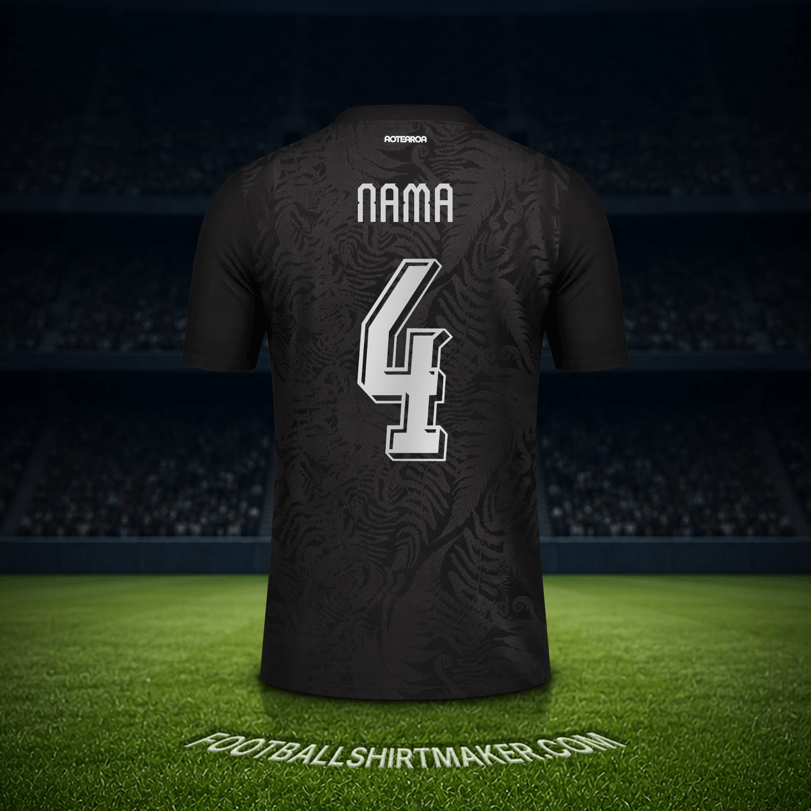 Jersey Selandia Baru Piala Dunia 2026 -  nama - 4