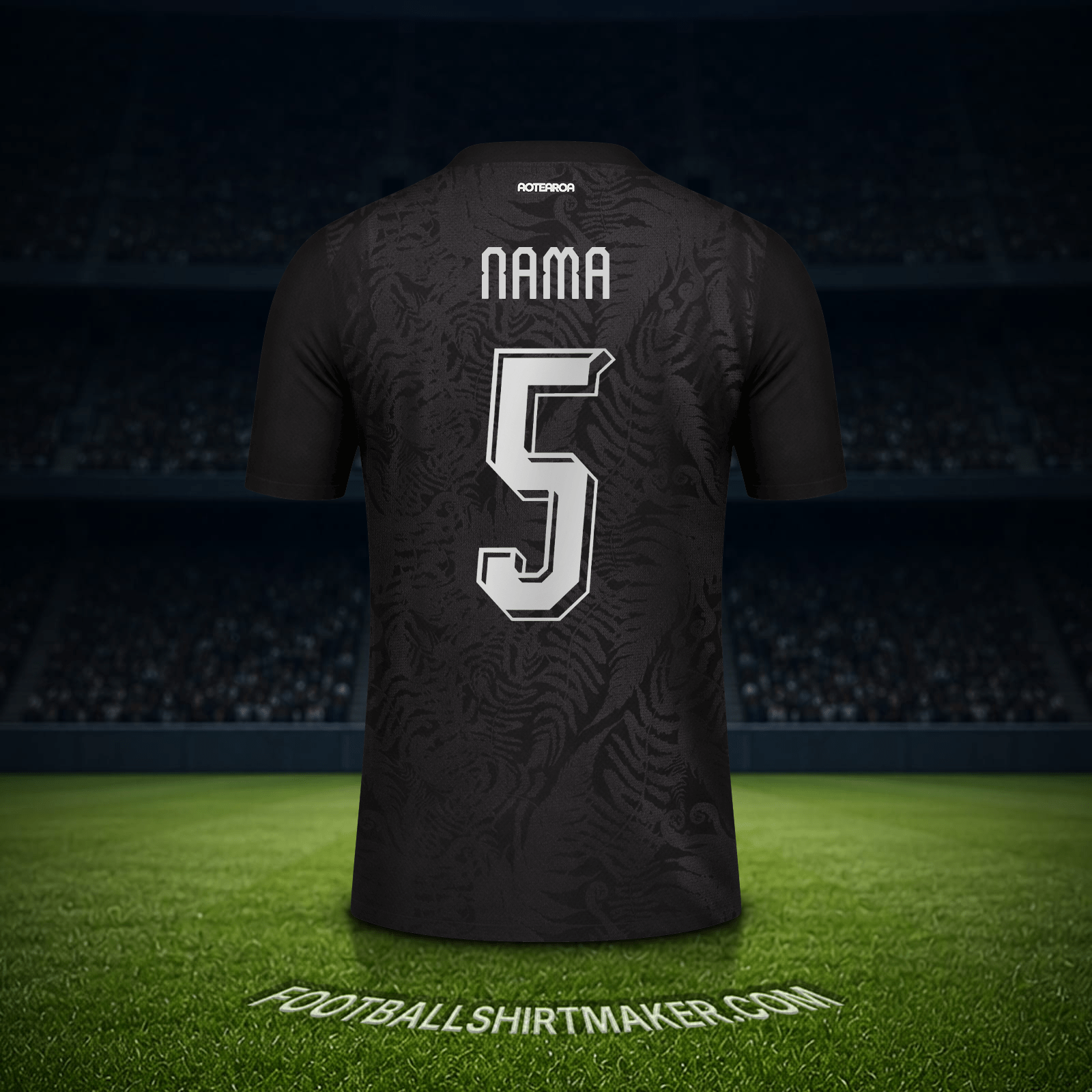 Jersey Selandia Baru Piala Dunia 2026 -  nama - 5