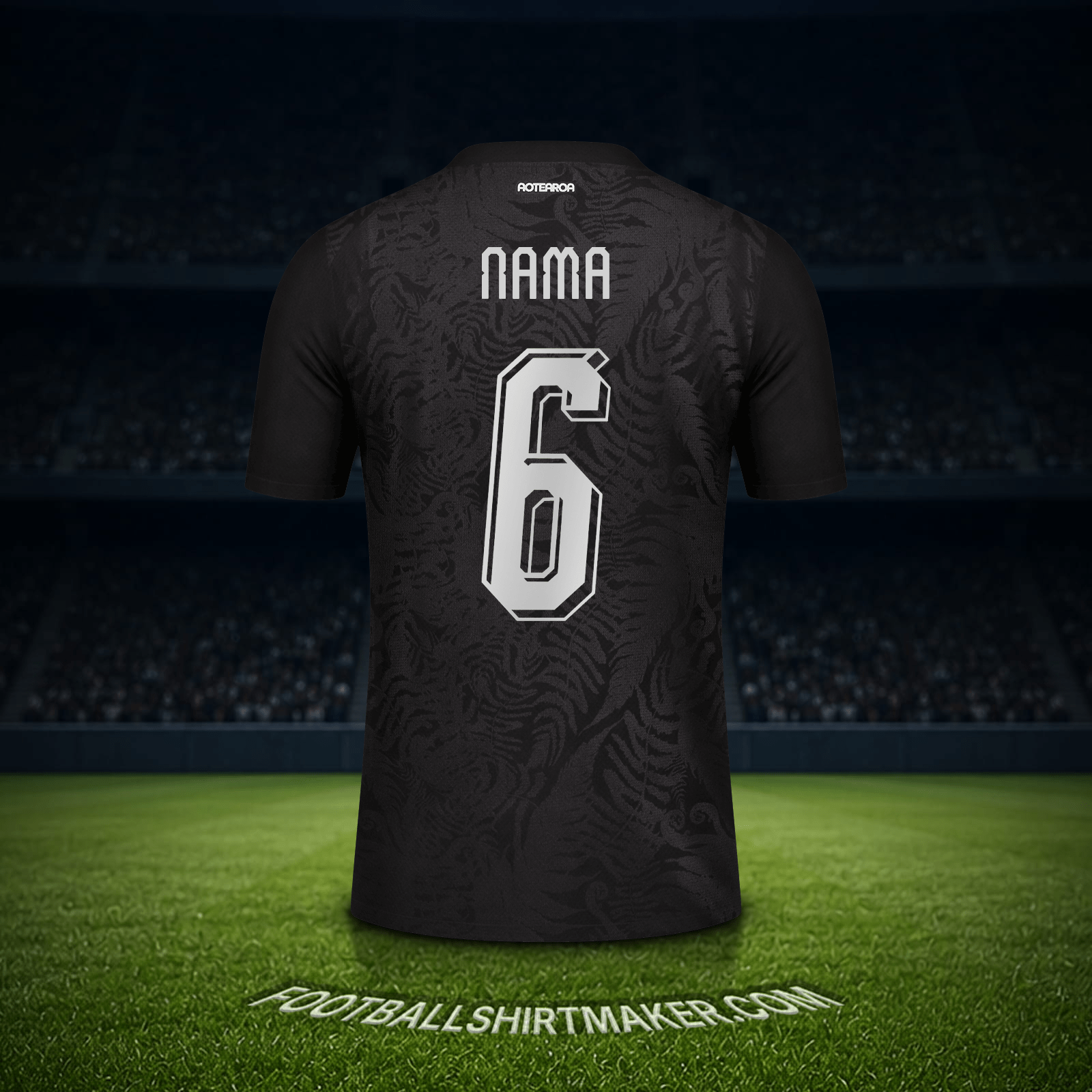 Jersey Selandia Baru Piala Dunia 2026 -  nama - 6
