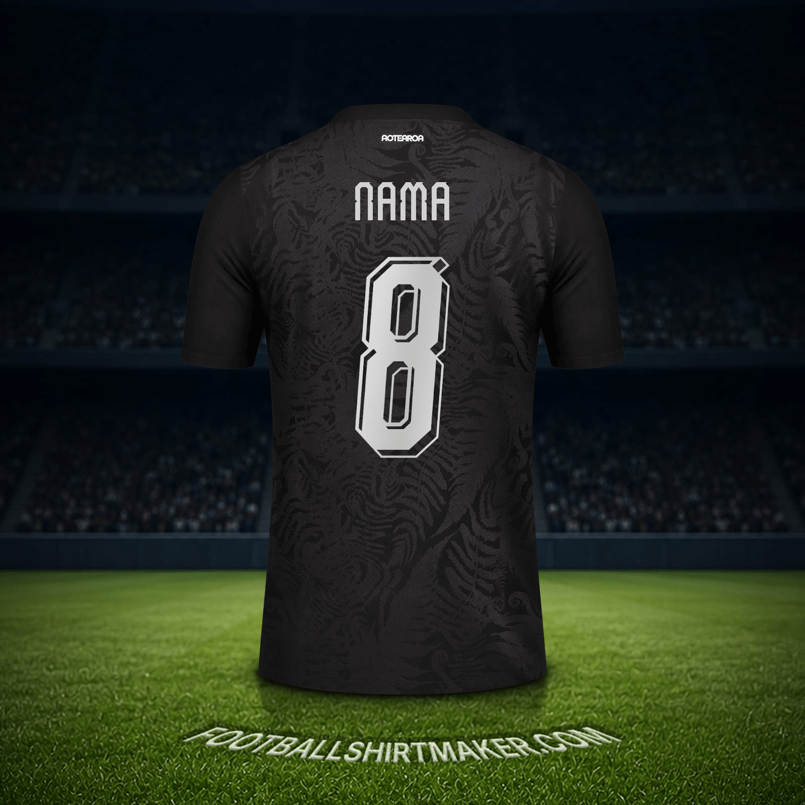 Jersey Selandia Baru Piala Dunia 2026 -  nama - 8