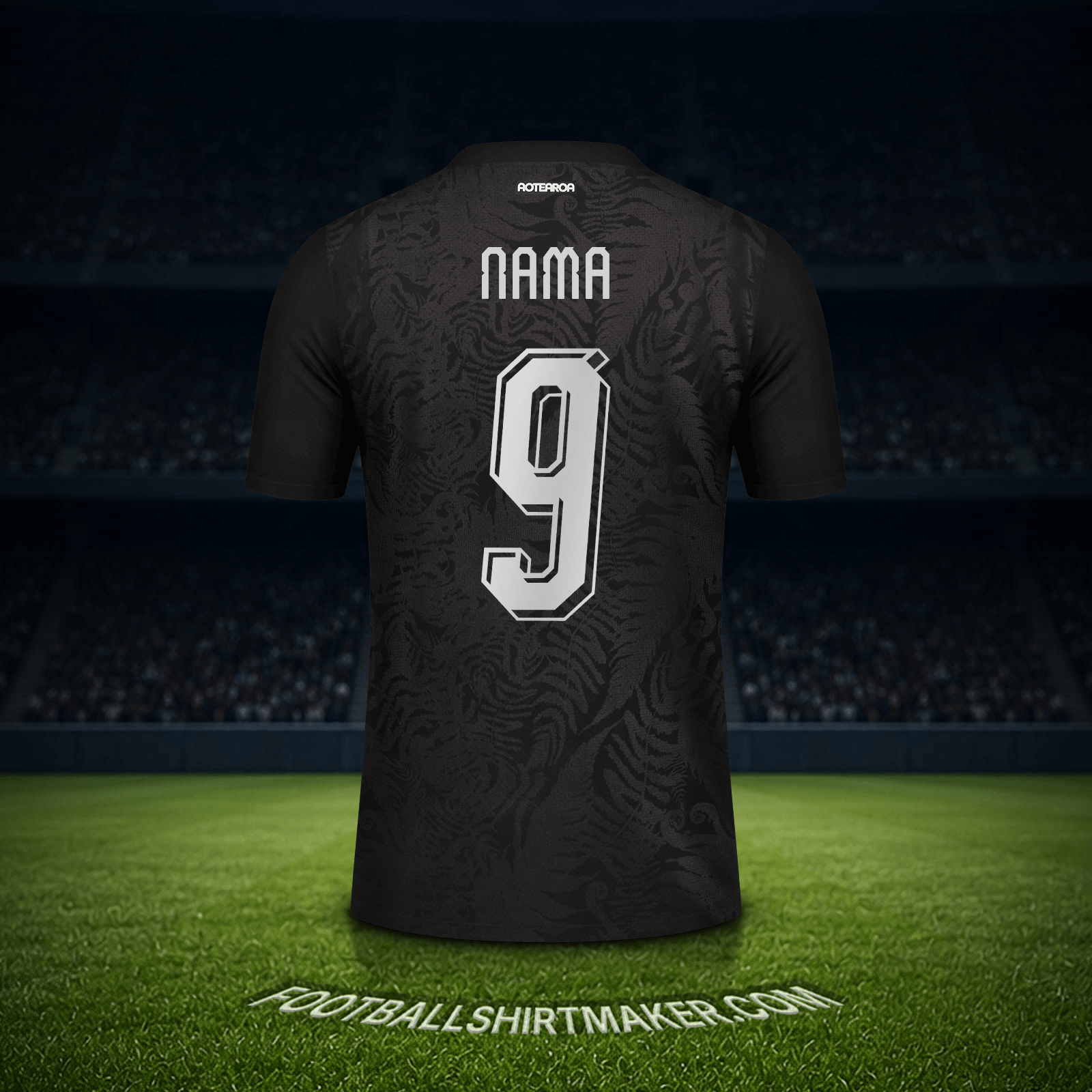 Jersey Selandia Baru Piala Dunia 2026 -  nama - 9