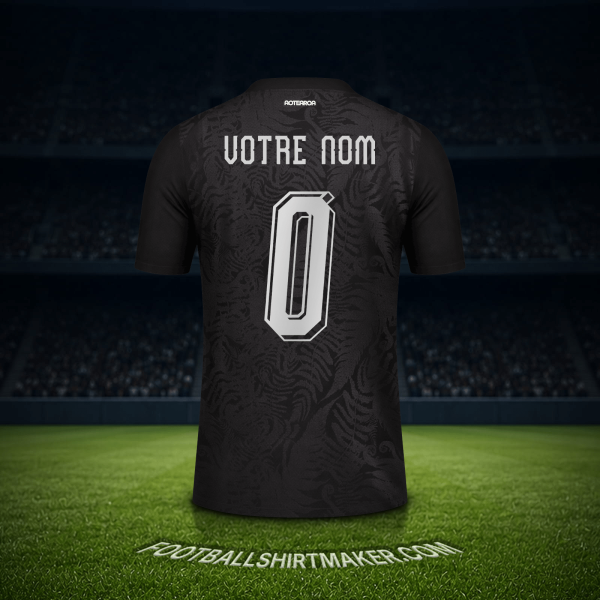 Maillot Nouvelle-Zélande Coupe du monde 2026 -  votre nom - 0