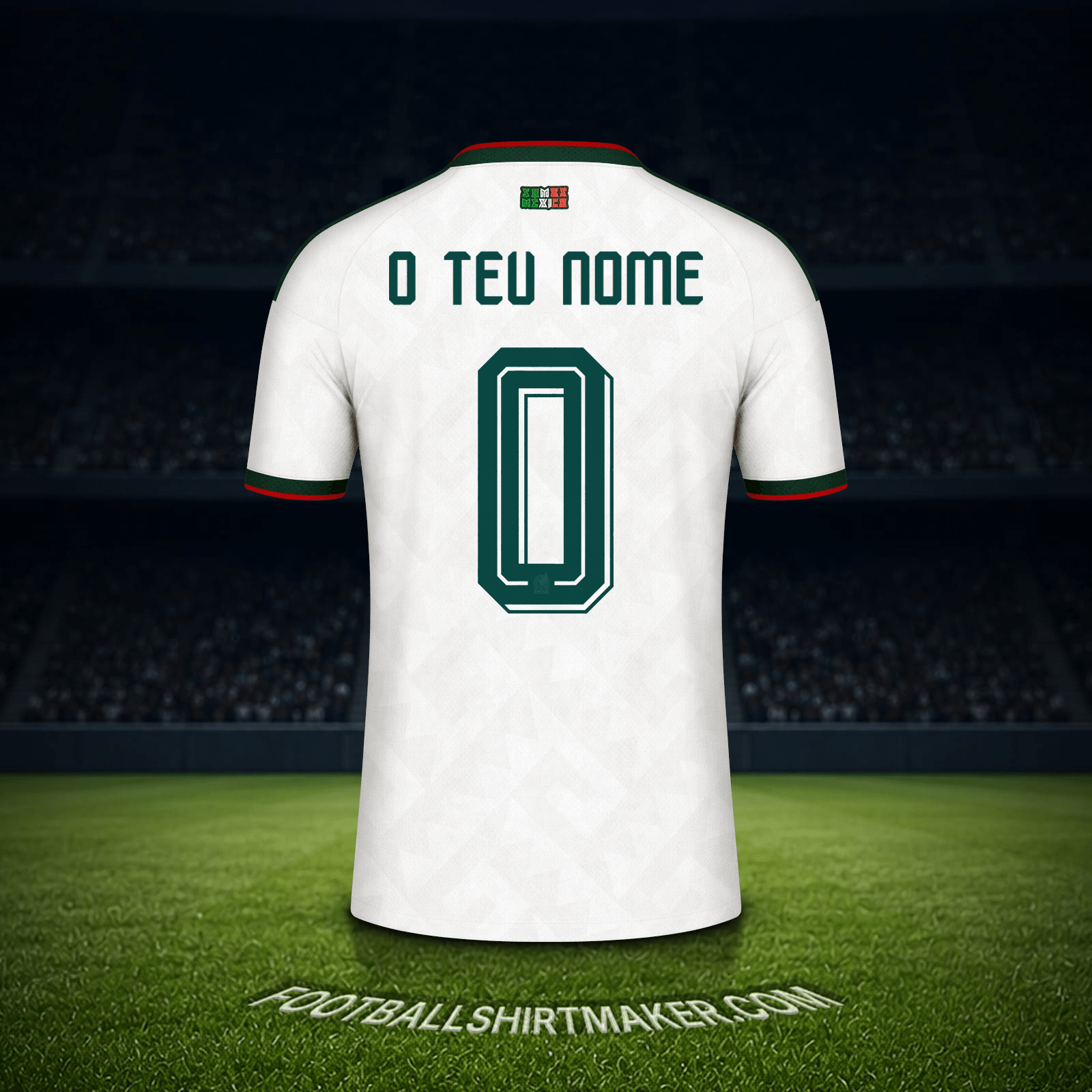 Camisola México Copa do Mundo 2026 Alternativa -  o teu nome - 0