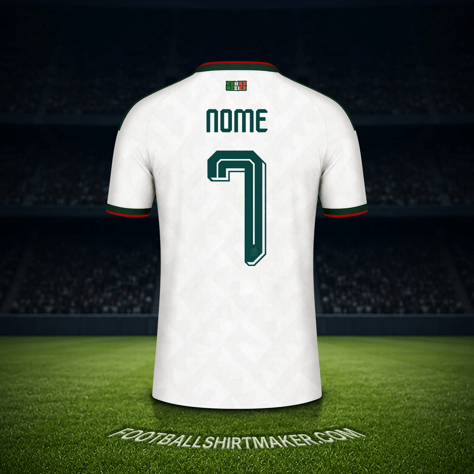 Camisola México Copa do Mundo 2026 Alternativa -  nome - 7