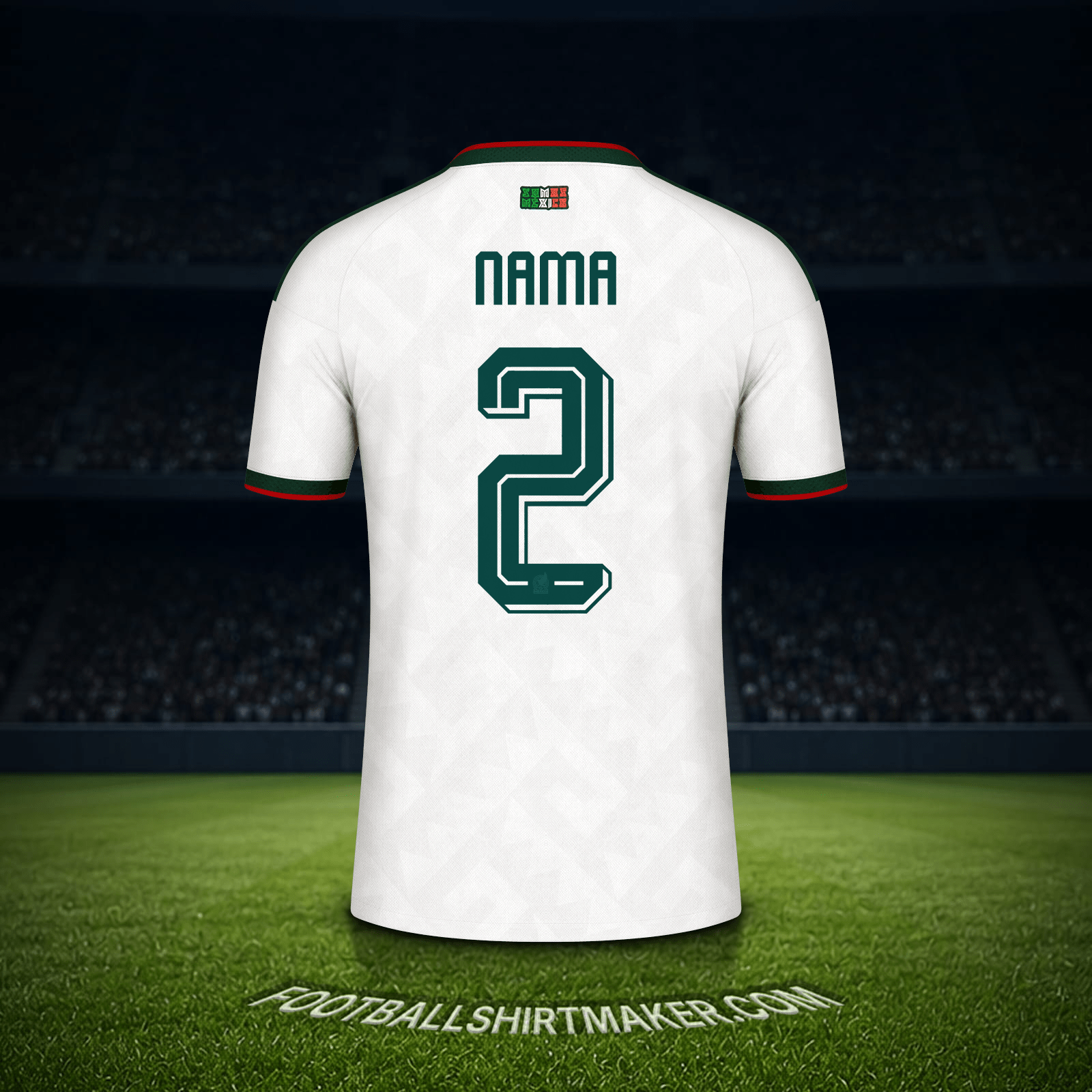 Jersey Meksiko Piala Dunia 2026 Alternatif -  nama - 2