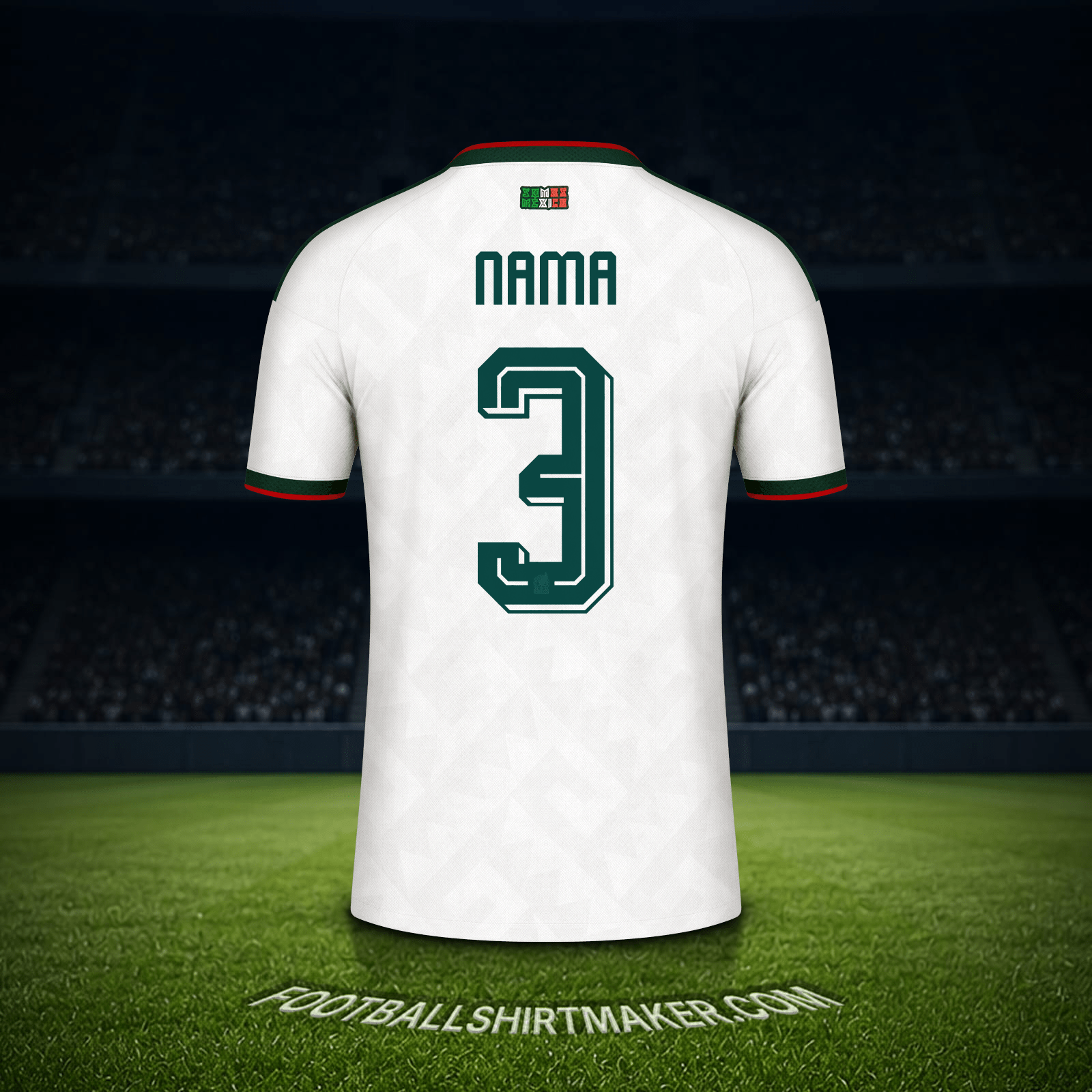 Jersey Meksiko Piala Dunia 2026 Alternatif -  nama - 3