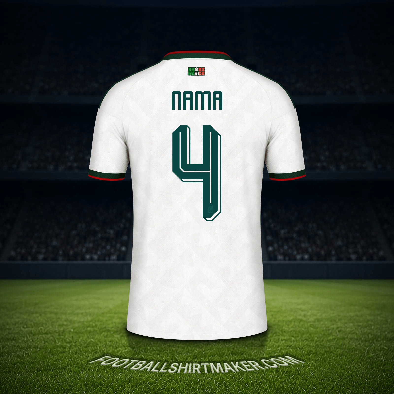 Jersey Meksiko Piala Dunia 2026 Alternatif -  nama - 4