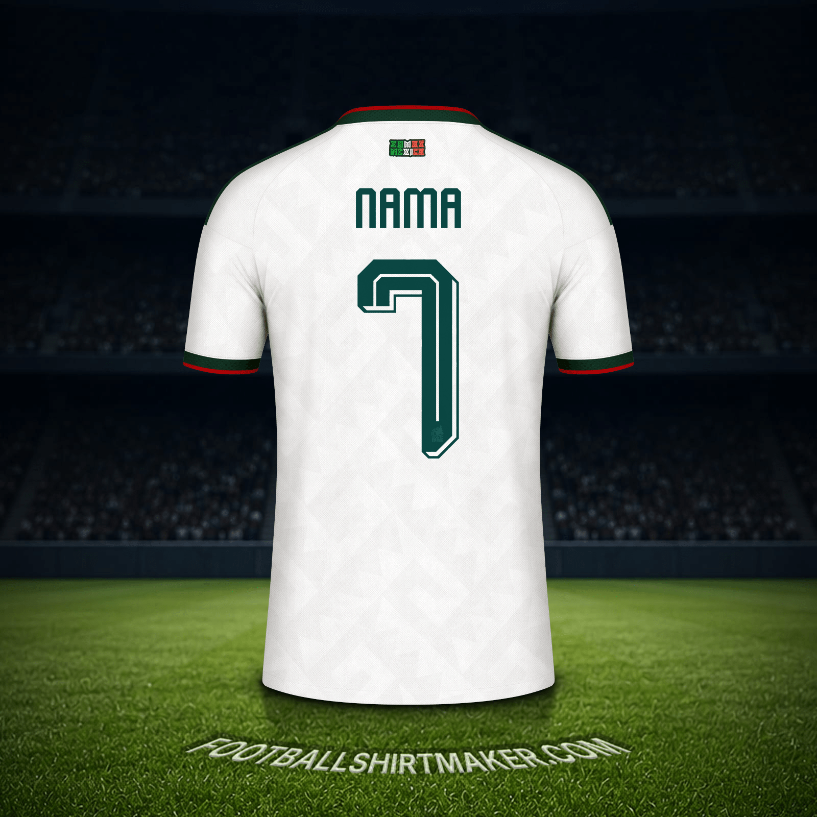 Jersey Meksiko Piala Dunia 2026 Alternatif -  nama - 7