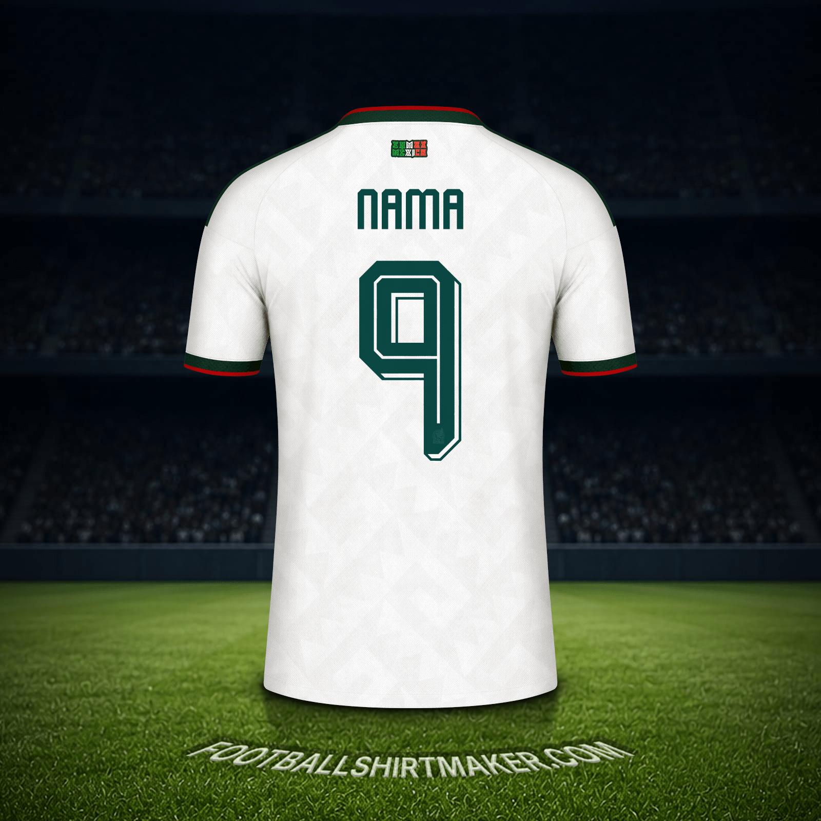 Jersey Meksiko Piala Dunia 2026 Alternatif -  nama - 9