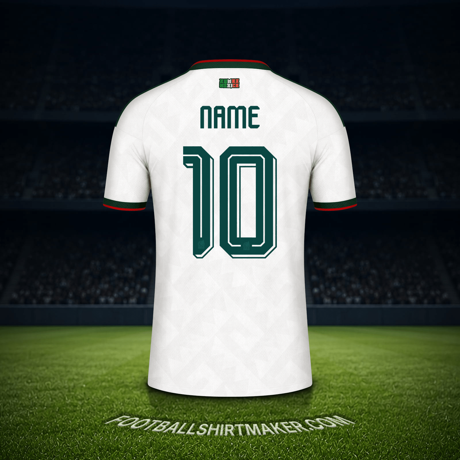 Jersey Mexico World Cup 2026 Away -  name - 10